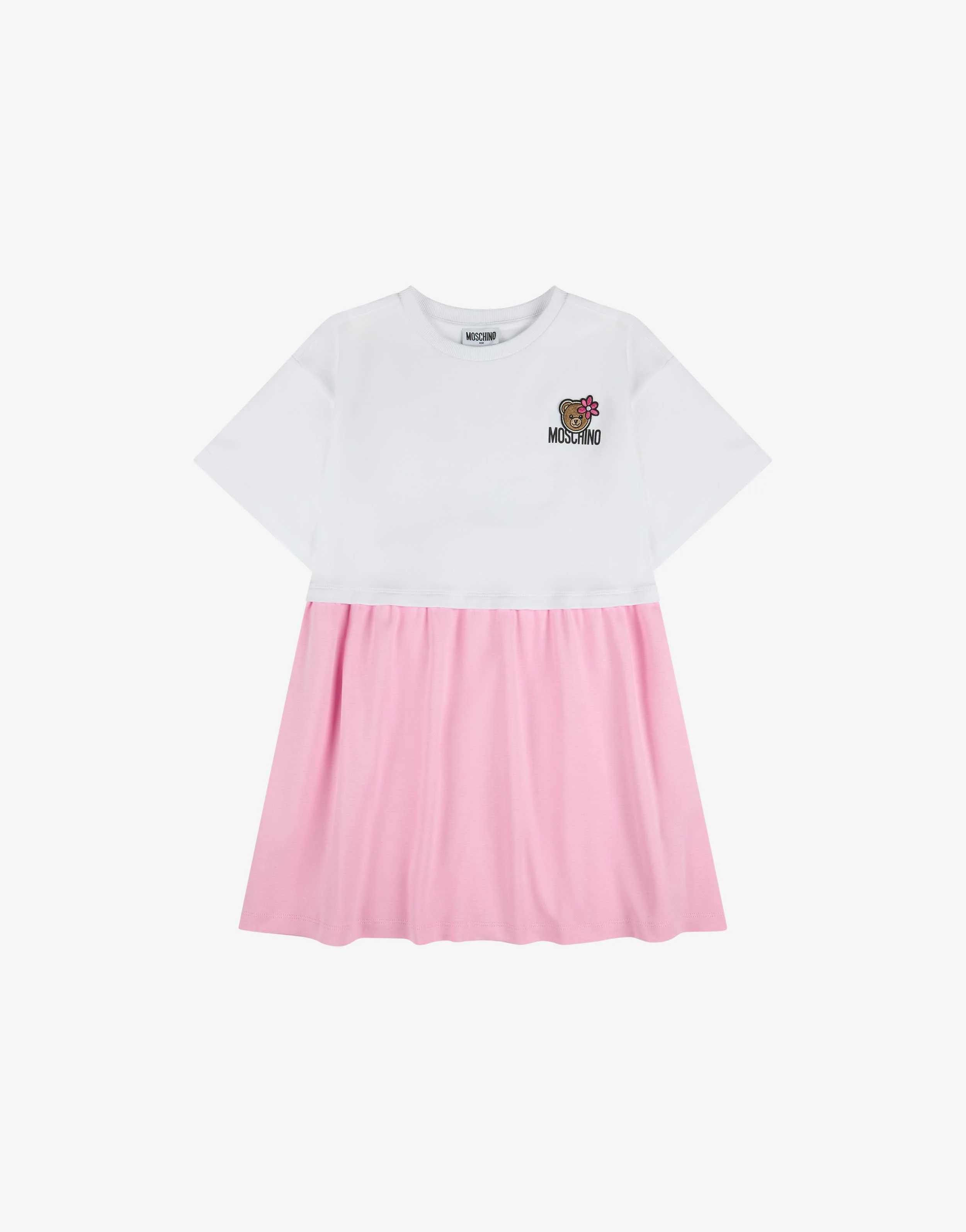 Abito in cotone Moschino Teddy Bear