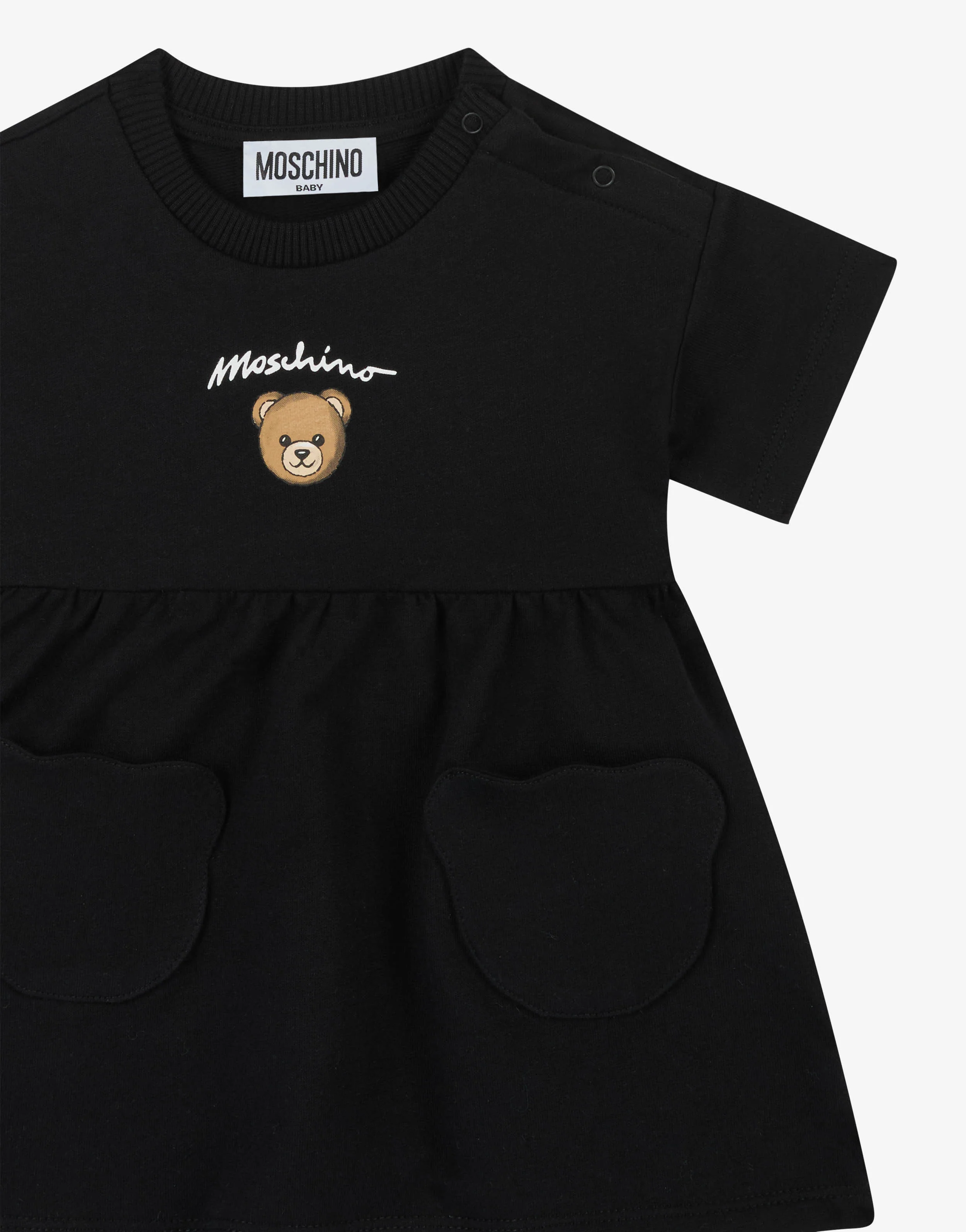 Abito in felpa di cotone Moschino Teddy Bear - Image 3