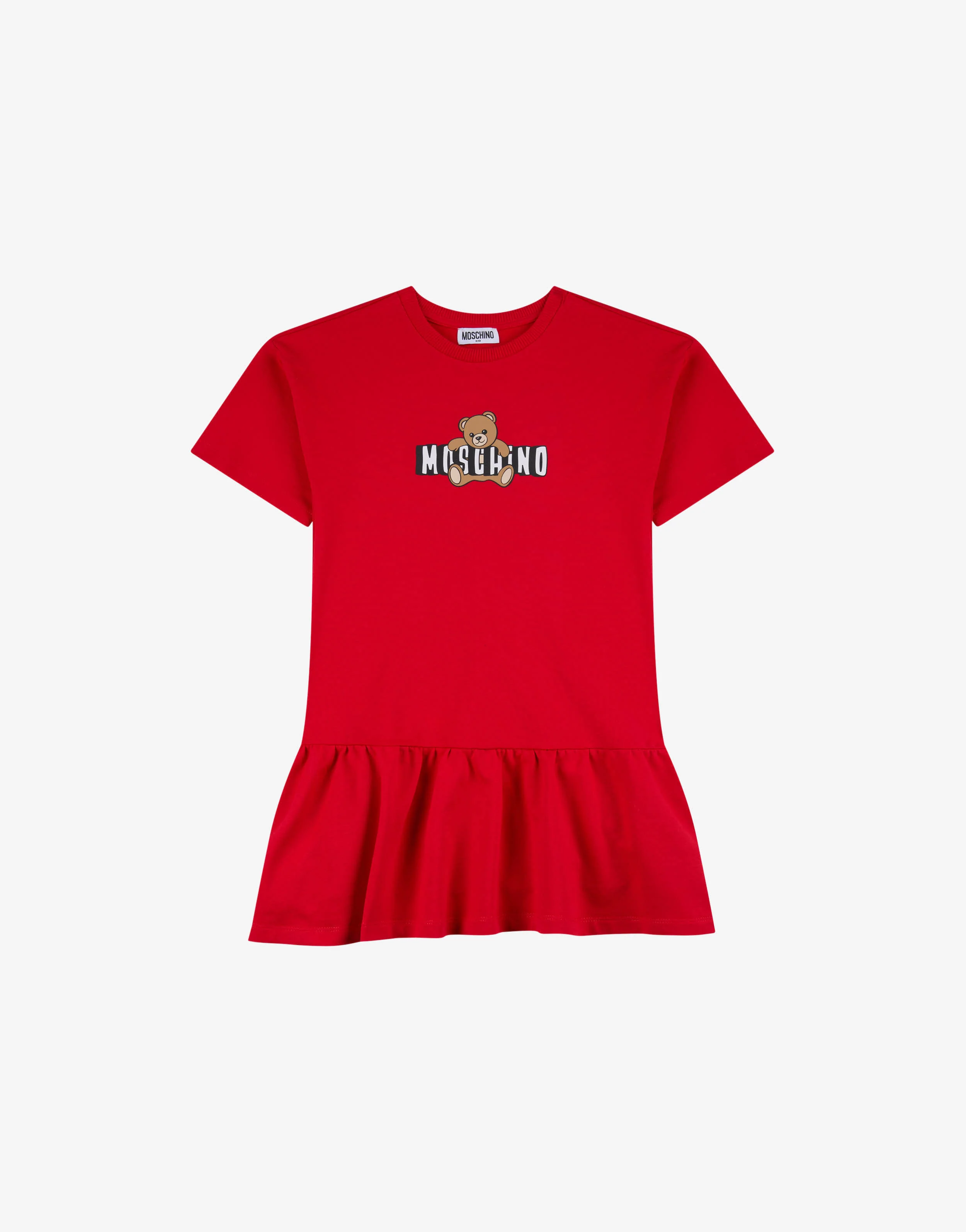 Abito in jersey di cotone Moschino Teddy Bear