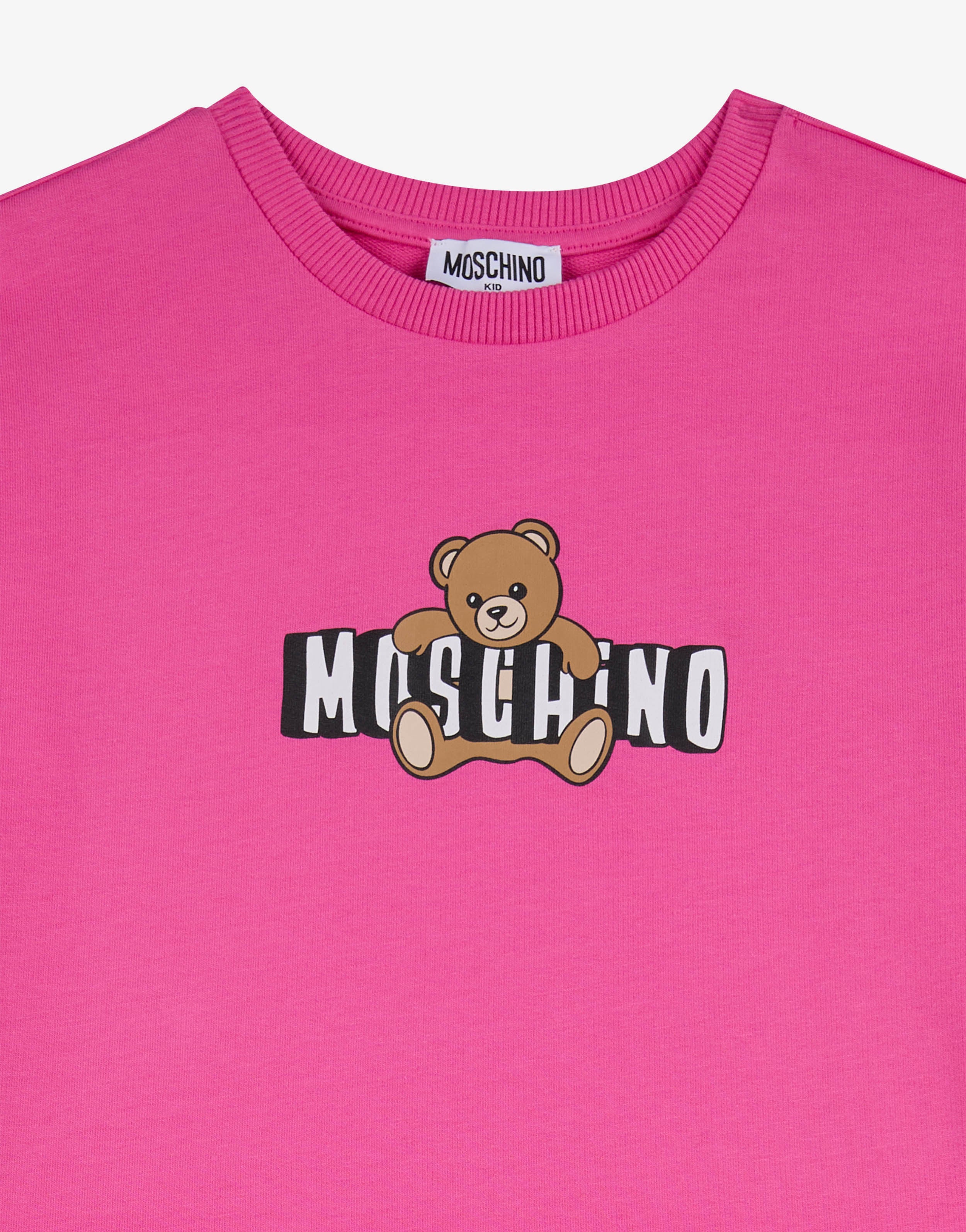 Abito in jersey di cotone Moschino Teddy Bear - Image 3