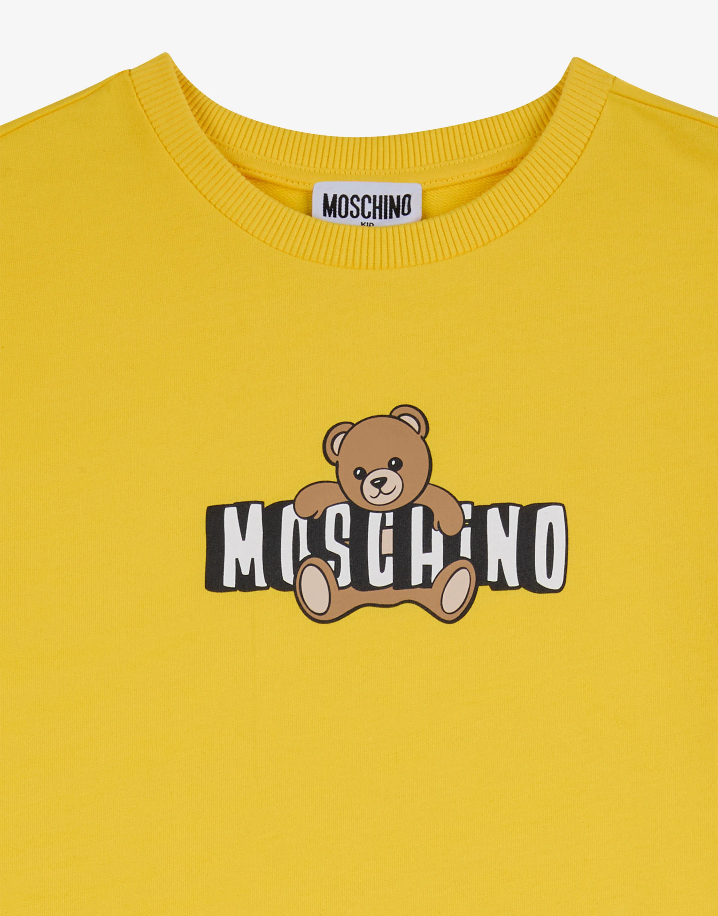 Abito in jersey di cotone Moschino Teddy Bear - Image 3