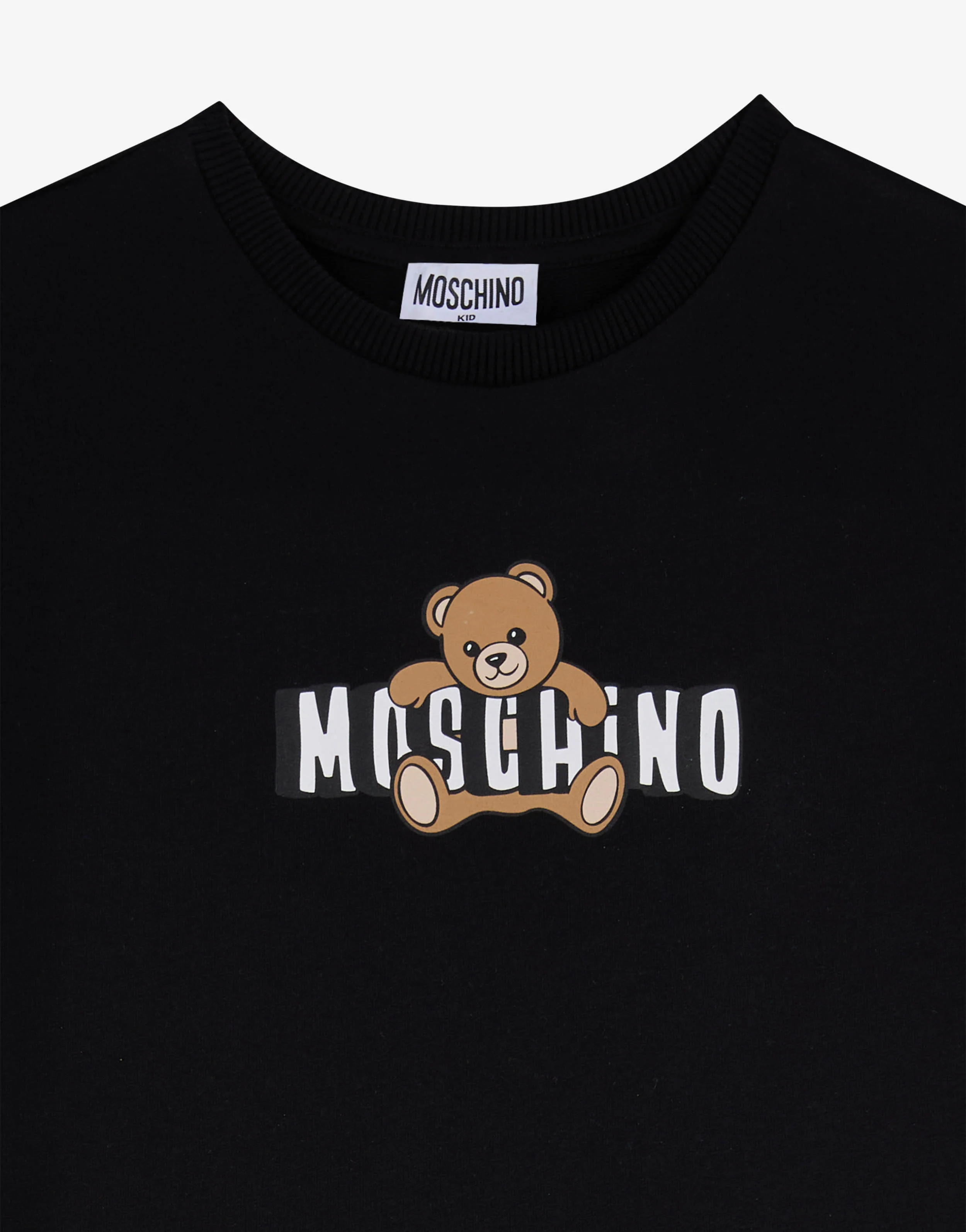 Abito in jersey di cotone Moschino Teddy Bear - Image 3