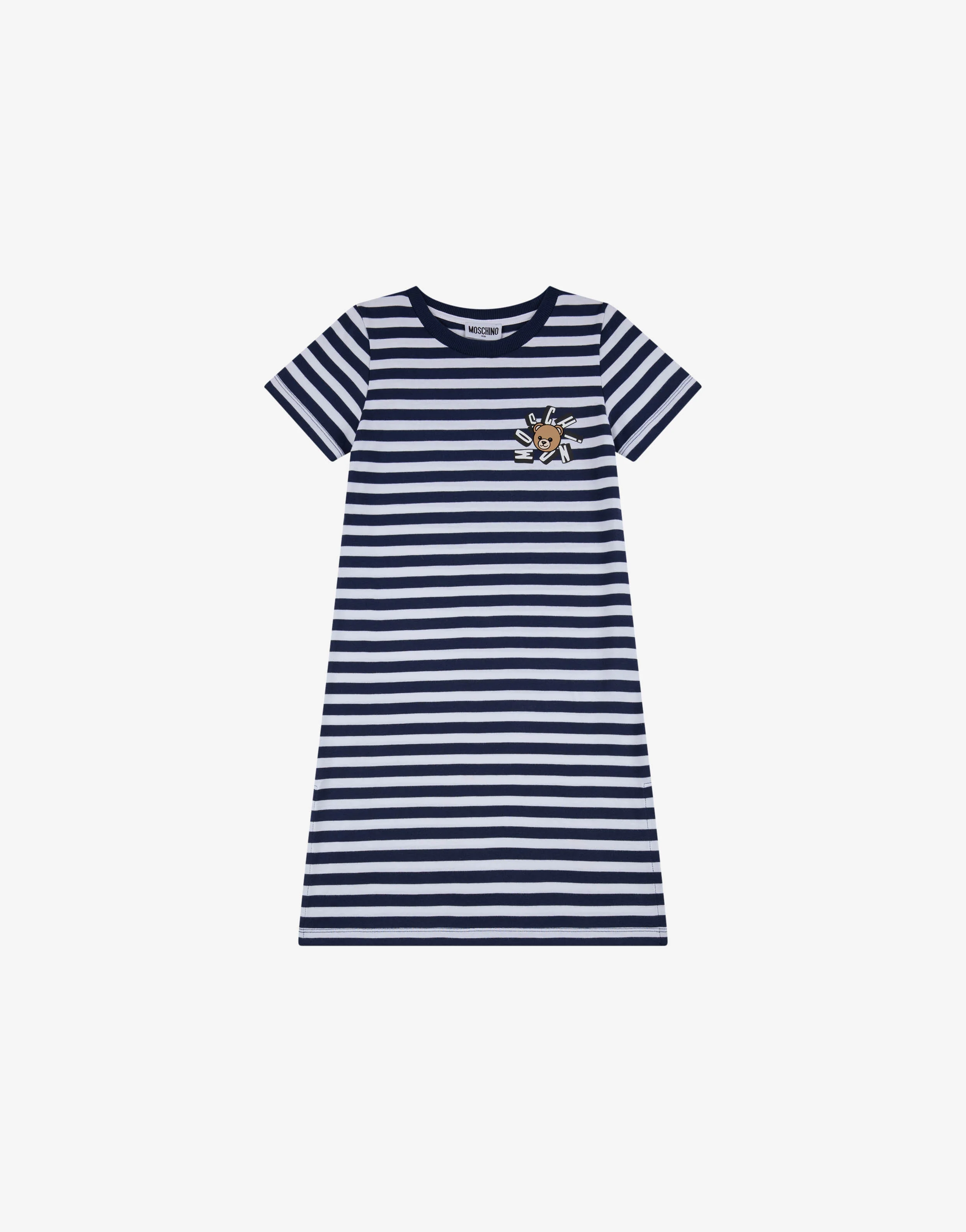 Abito in jersey di cotone Moschino Teddy Bear