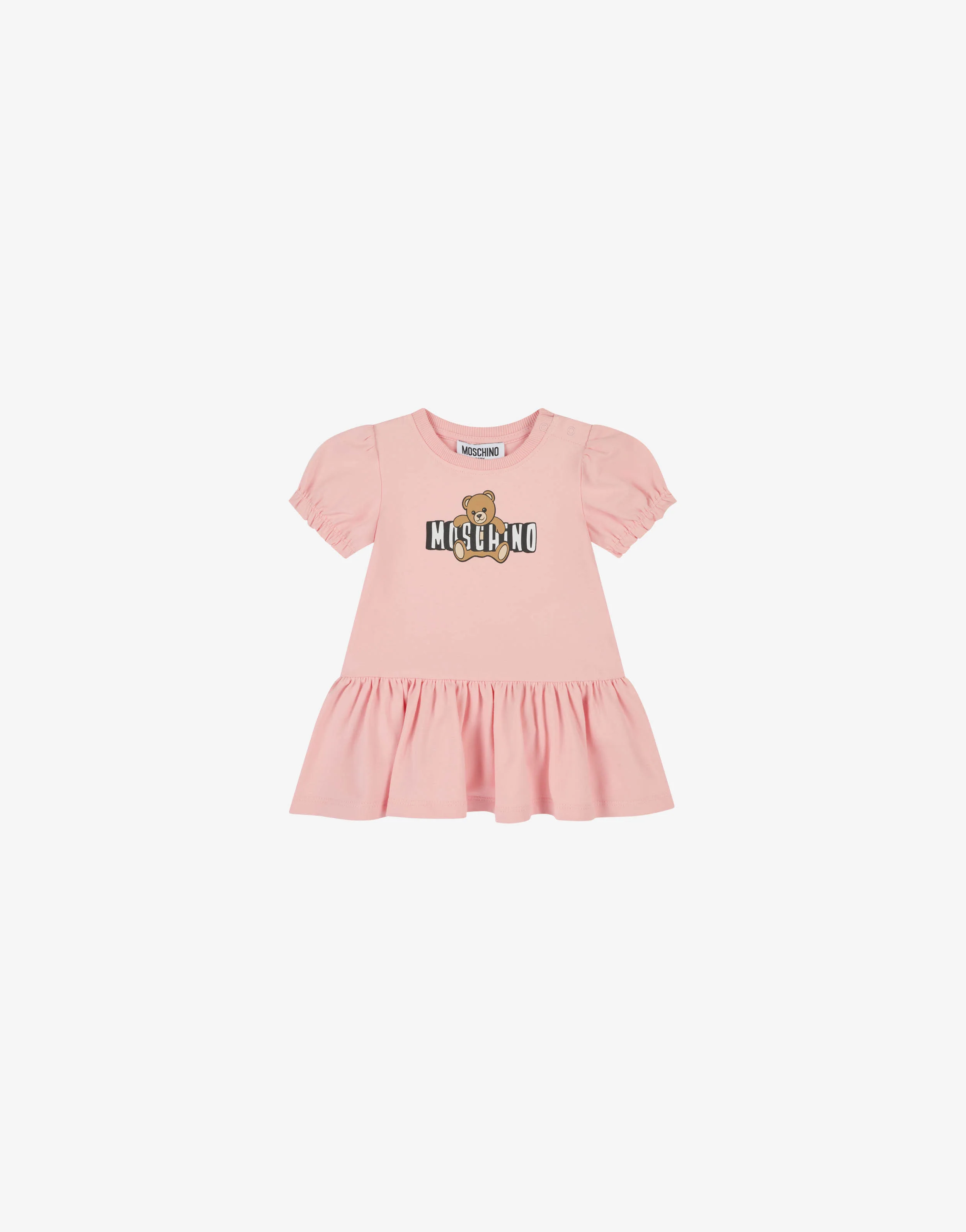 Abito in jersey di cotone Moschino Teddy Bear