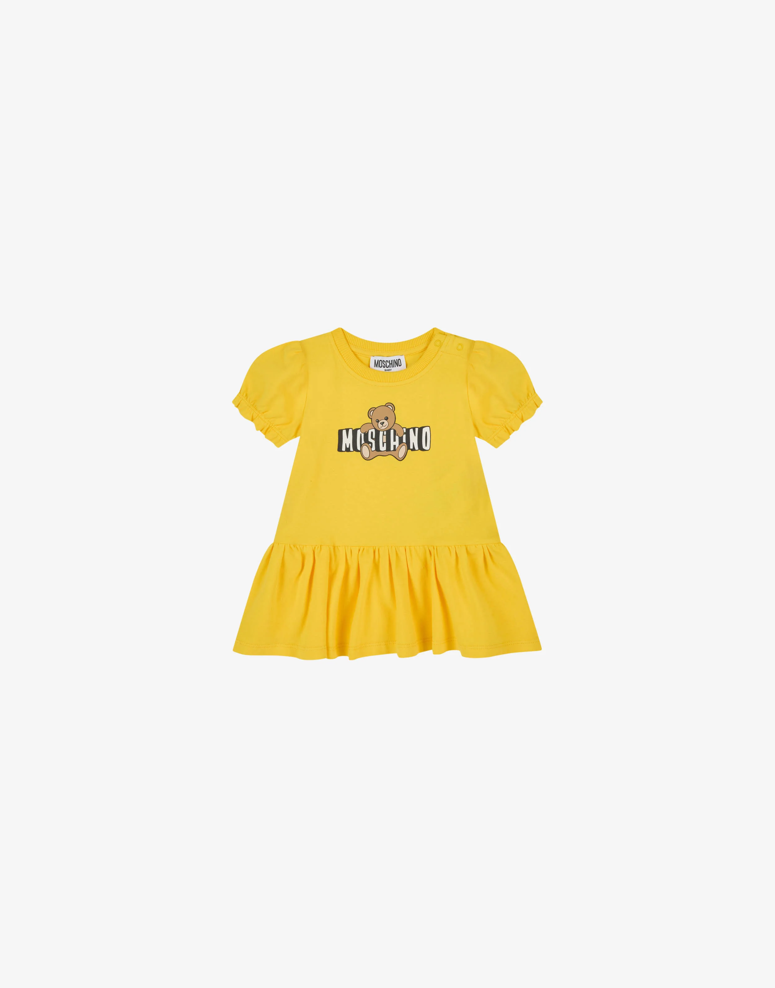 Abito in jersey di cotone Moschino Teddy Bear