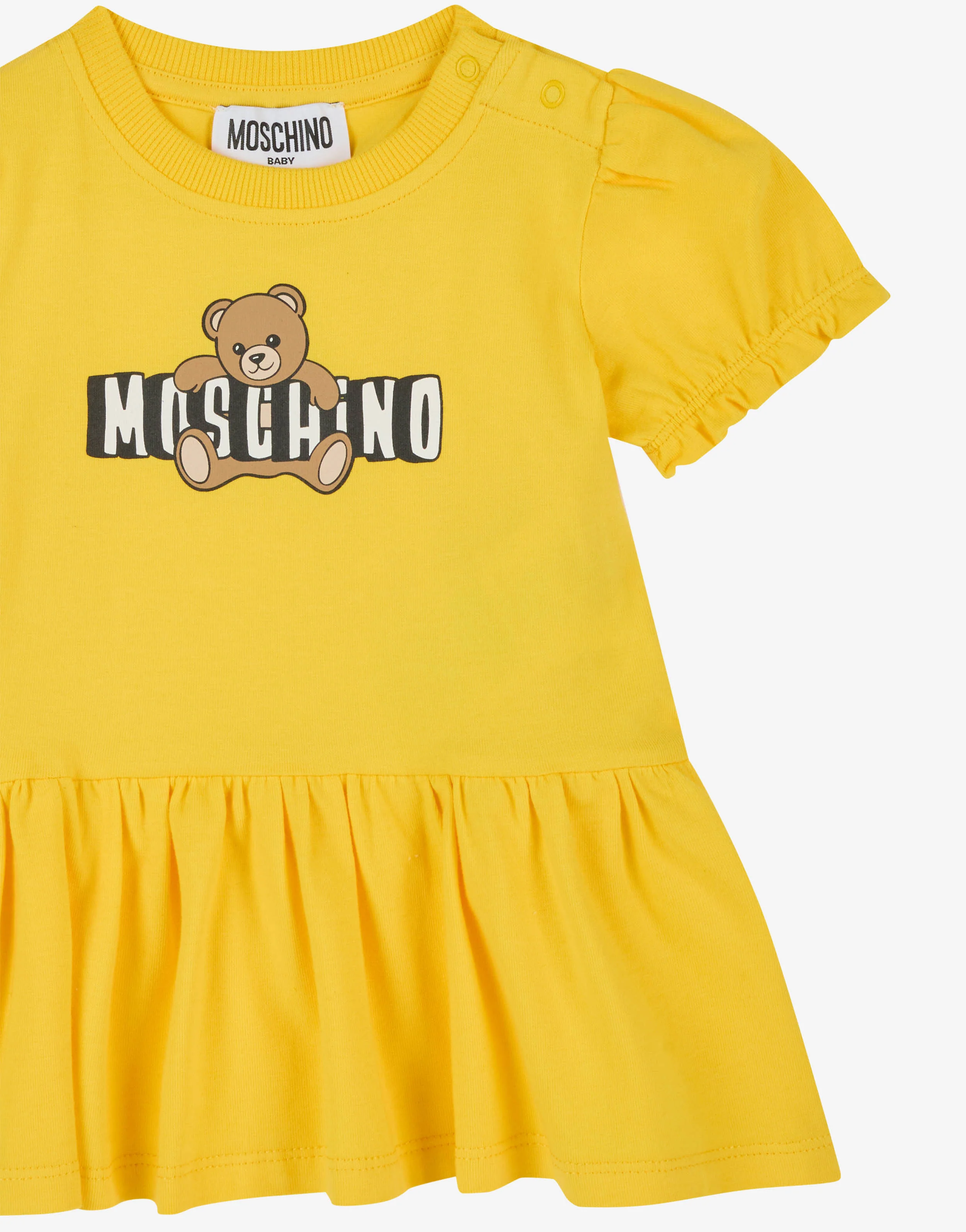 Abito in jersey di cotone Moschino Teddy Bear - Image 3