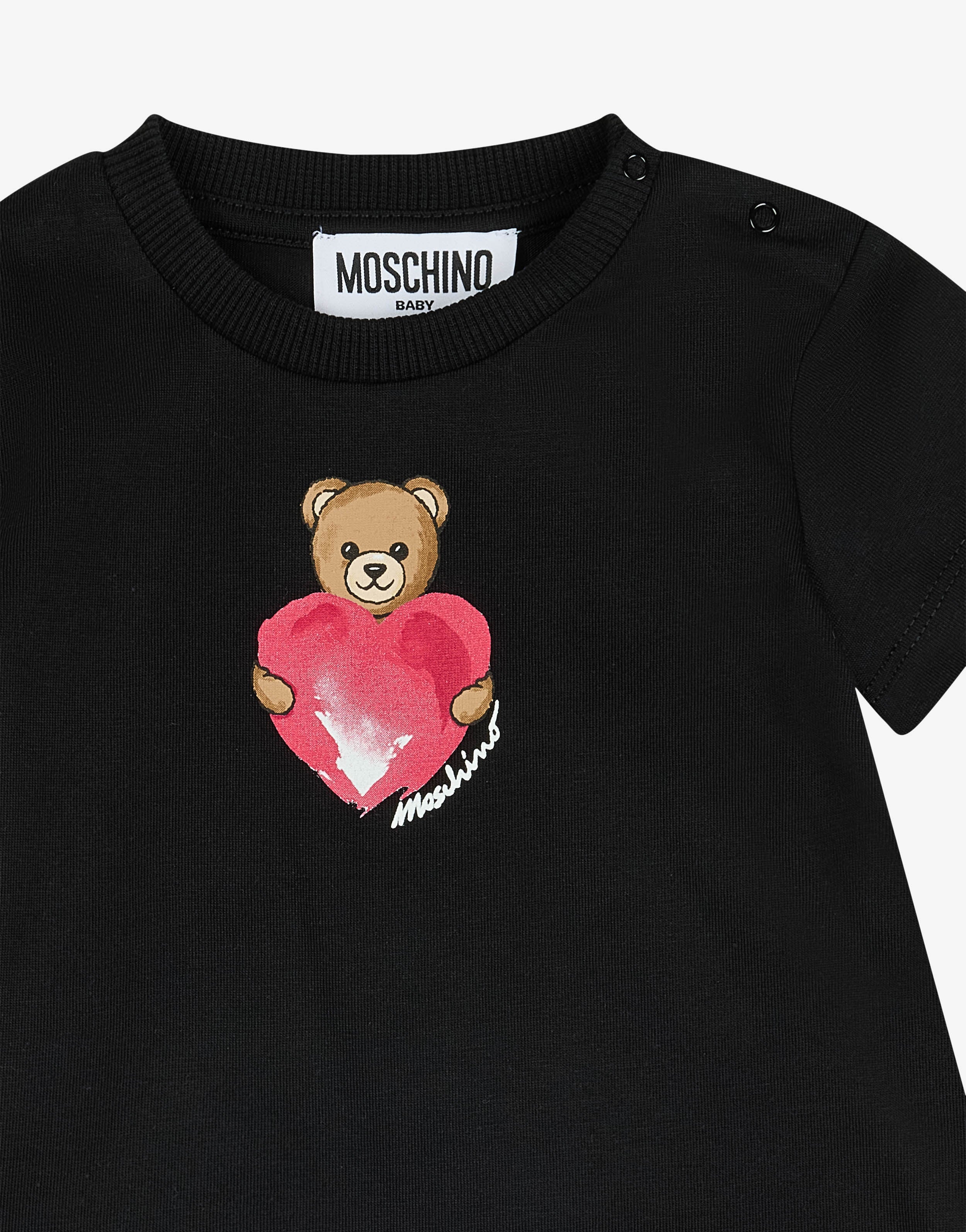 Abito in jersey di cotone Moschino Teddy Bear - Image 3