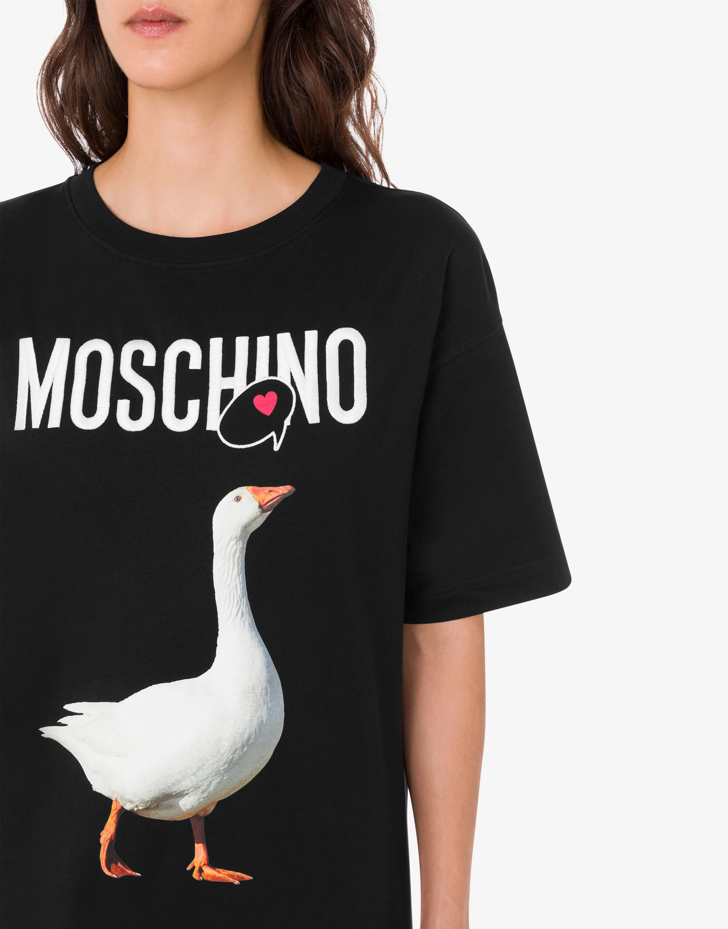Abito in jersey di cotone organico Goose - Image 3
