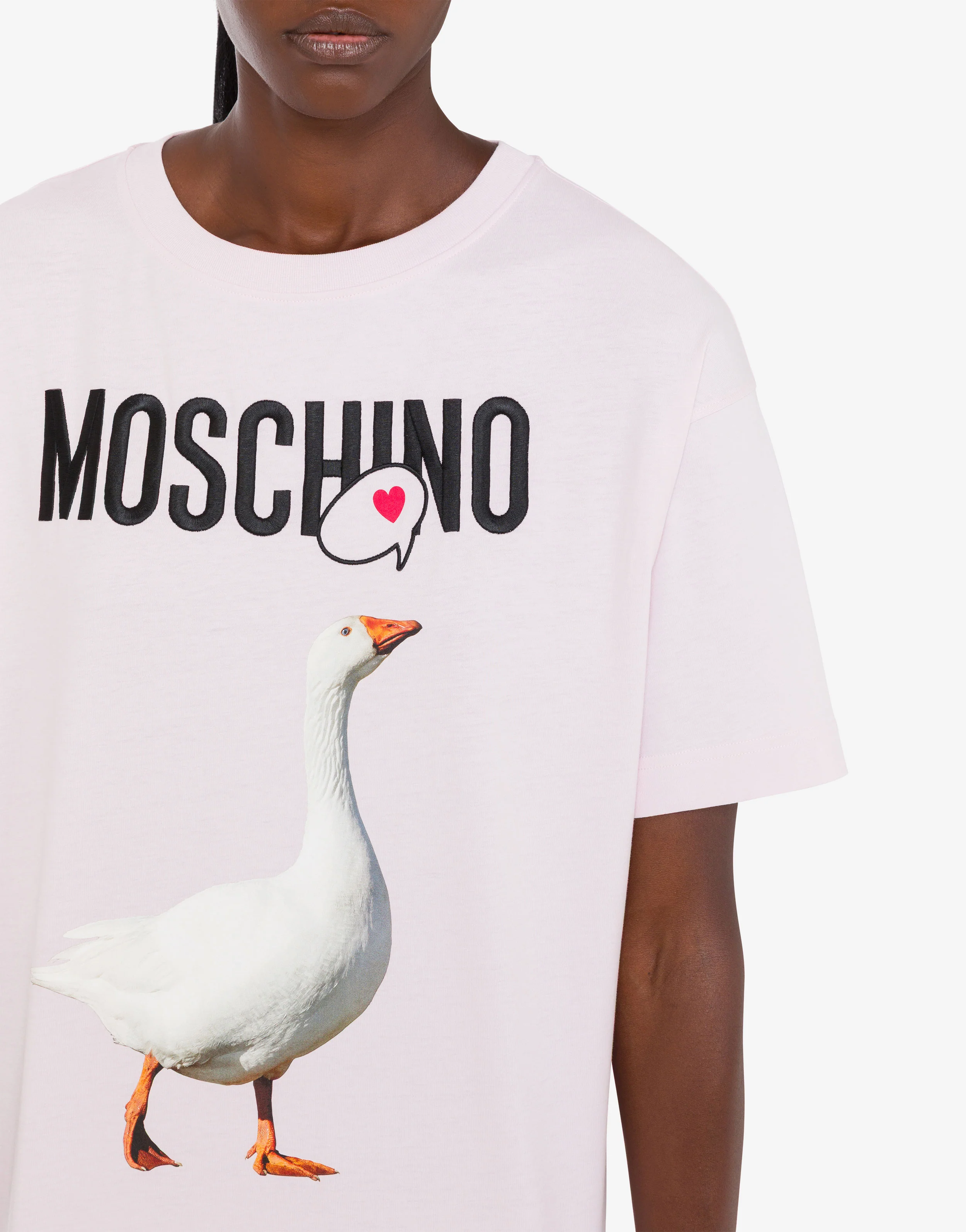 Abito in jersey di cotone organico Goose - Image 4