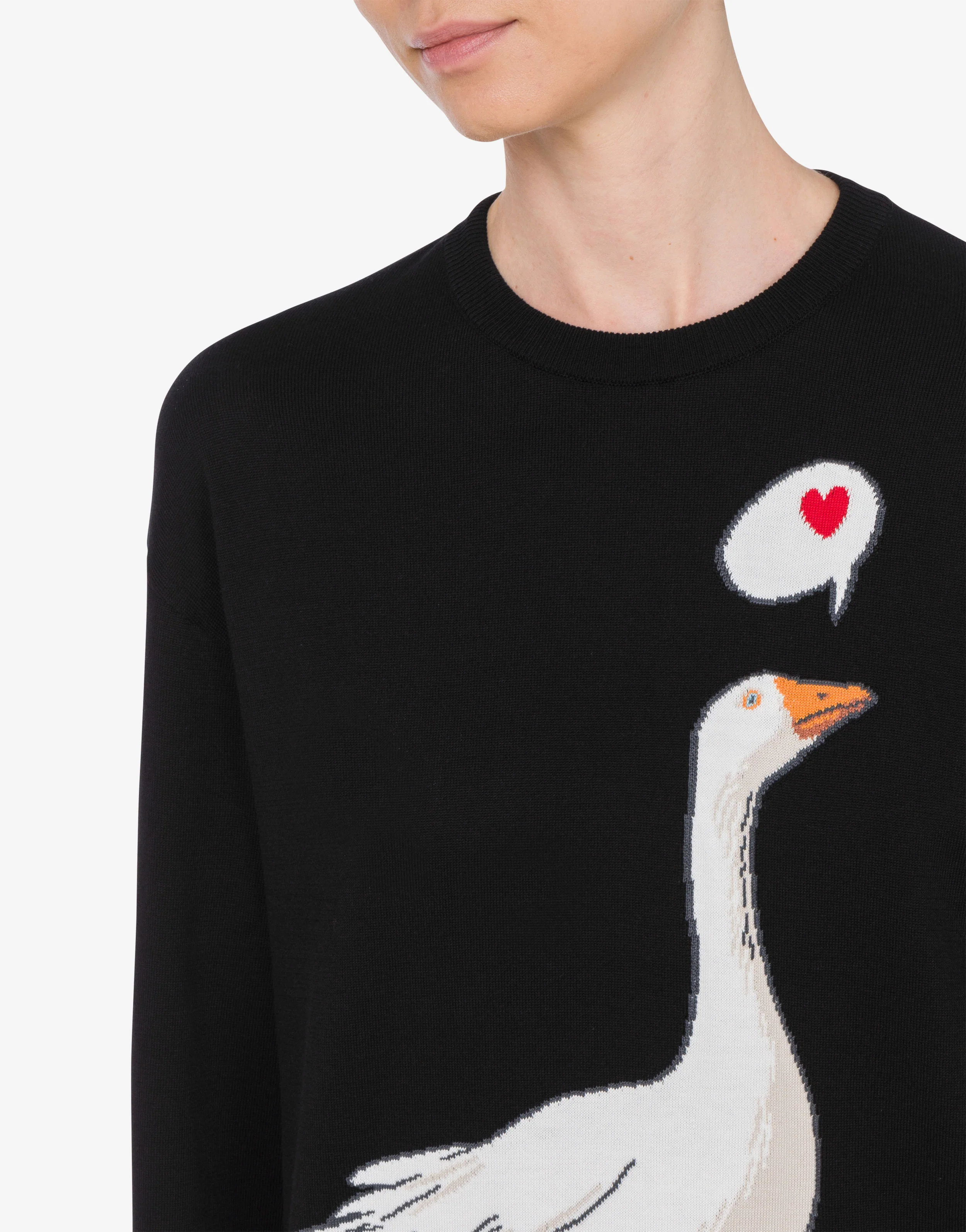 Abito in maglia di cotone Goose - Image 4