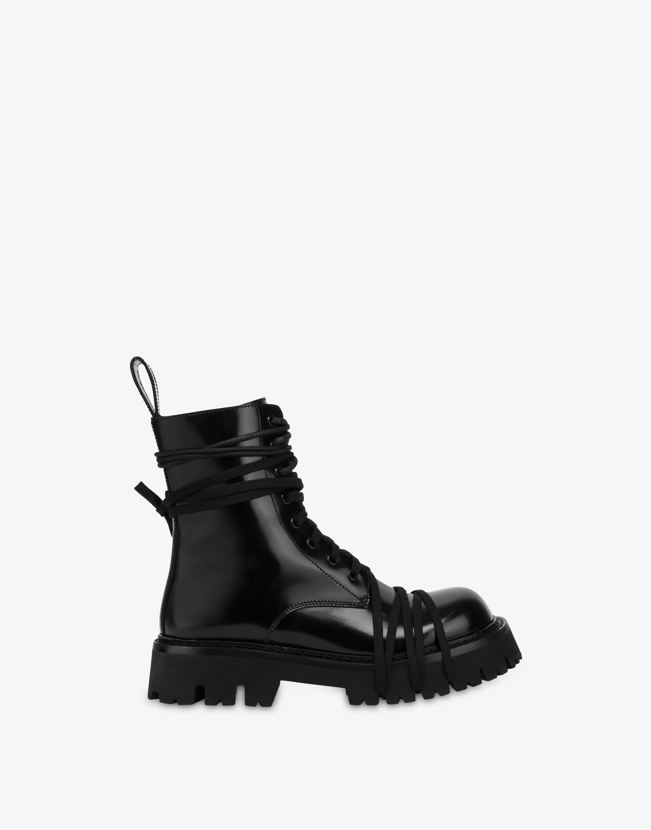 Biker boots in vitello spazzolato - Image 2