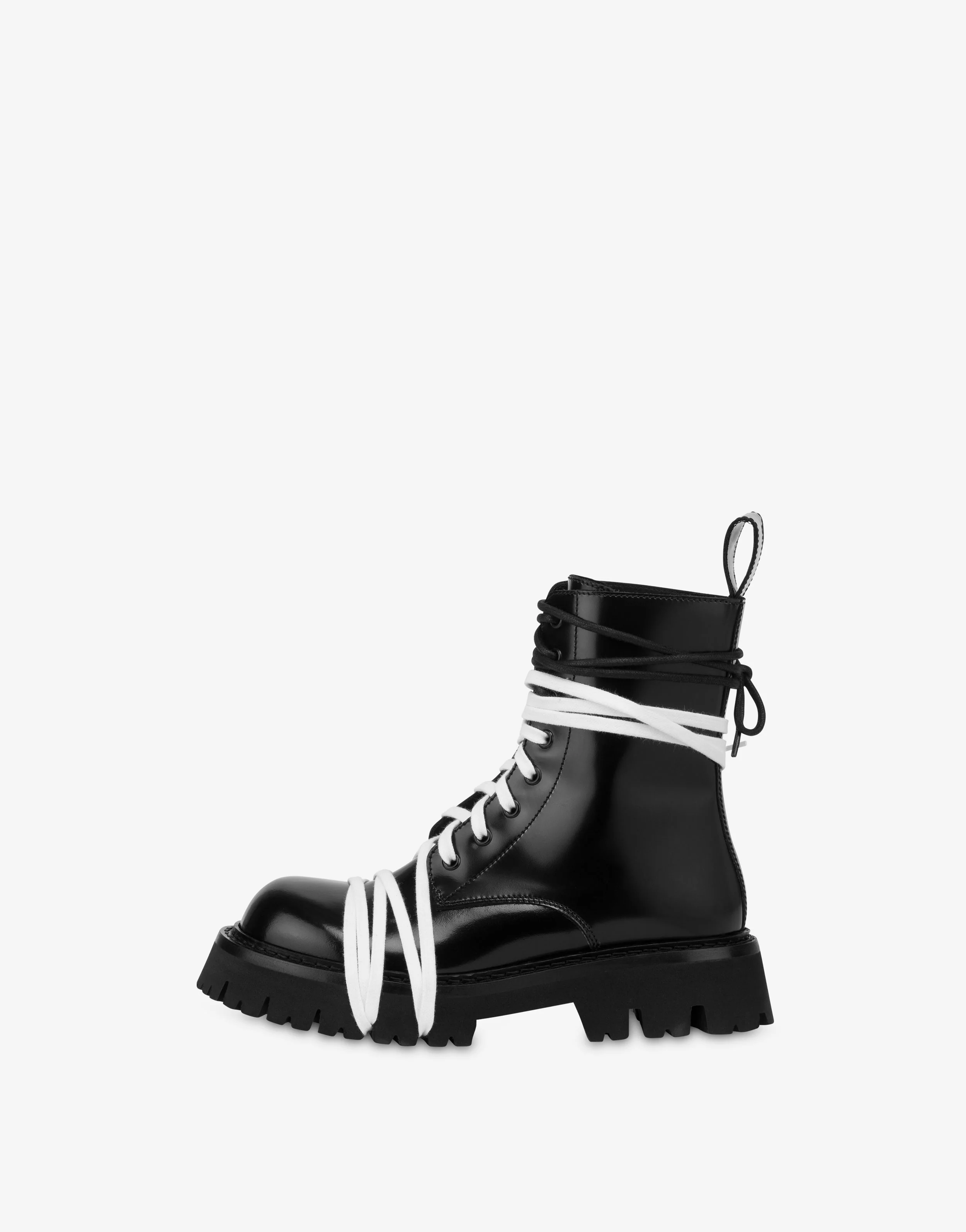 Biker boots in vitello spazzolato - Image 3