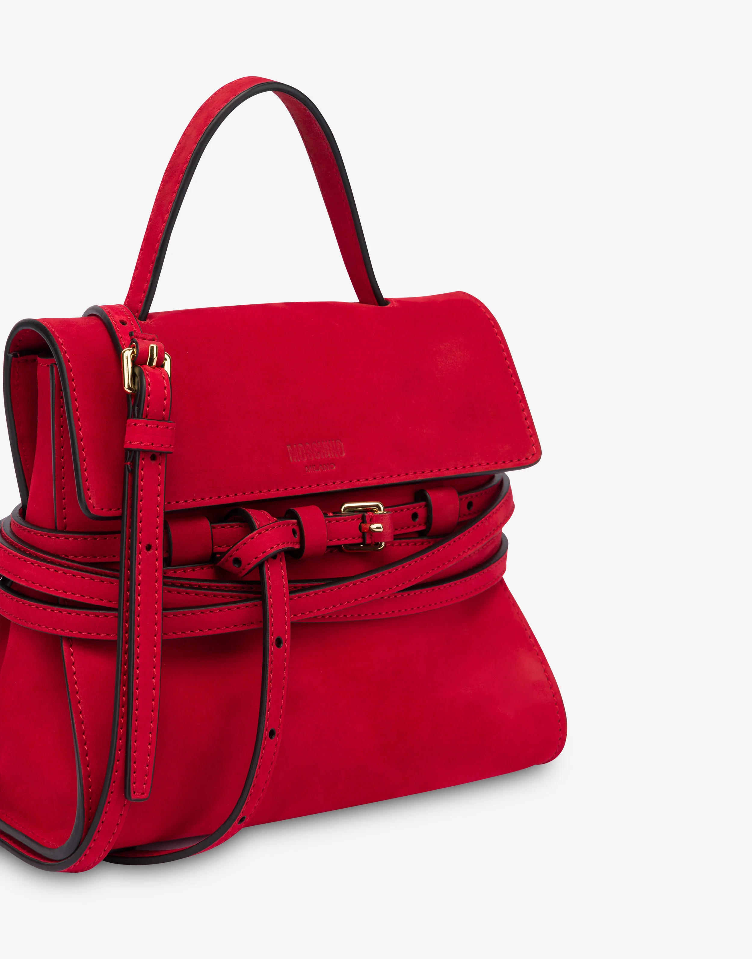 Borsa a a mano piccola Moschino Tie Me - Image 4