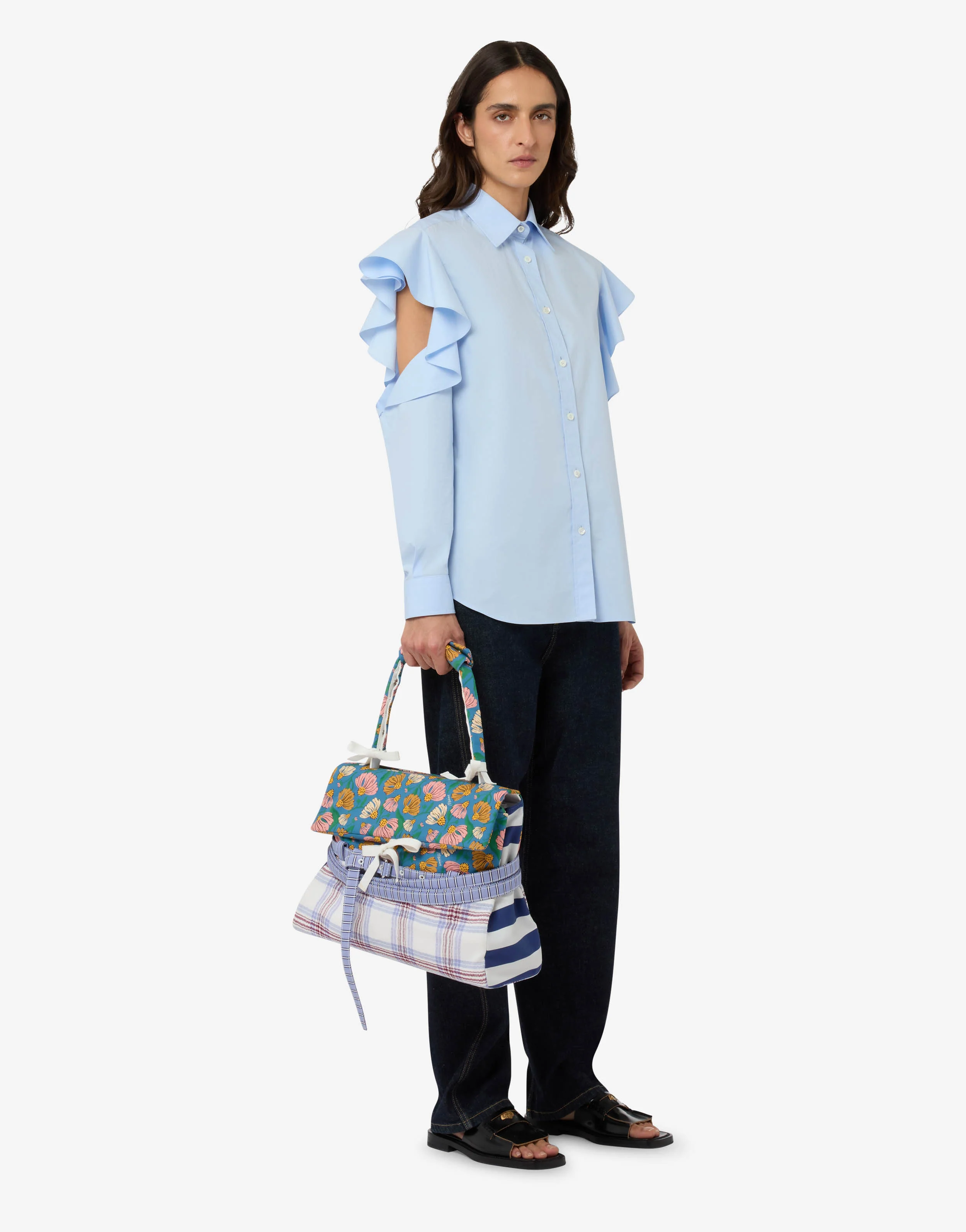 Borsa a mano media Moschino Tie Me - Image 5
