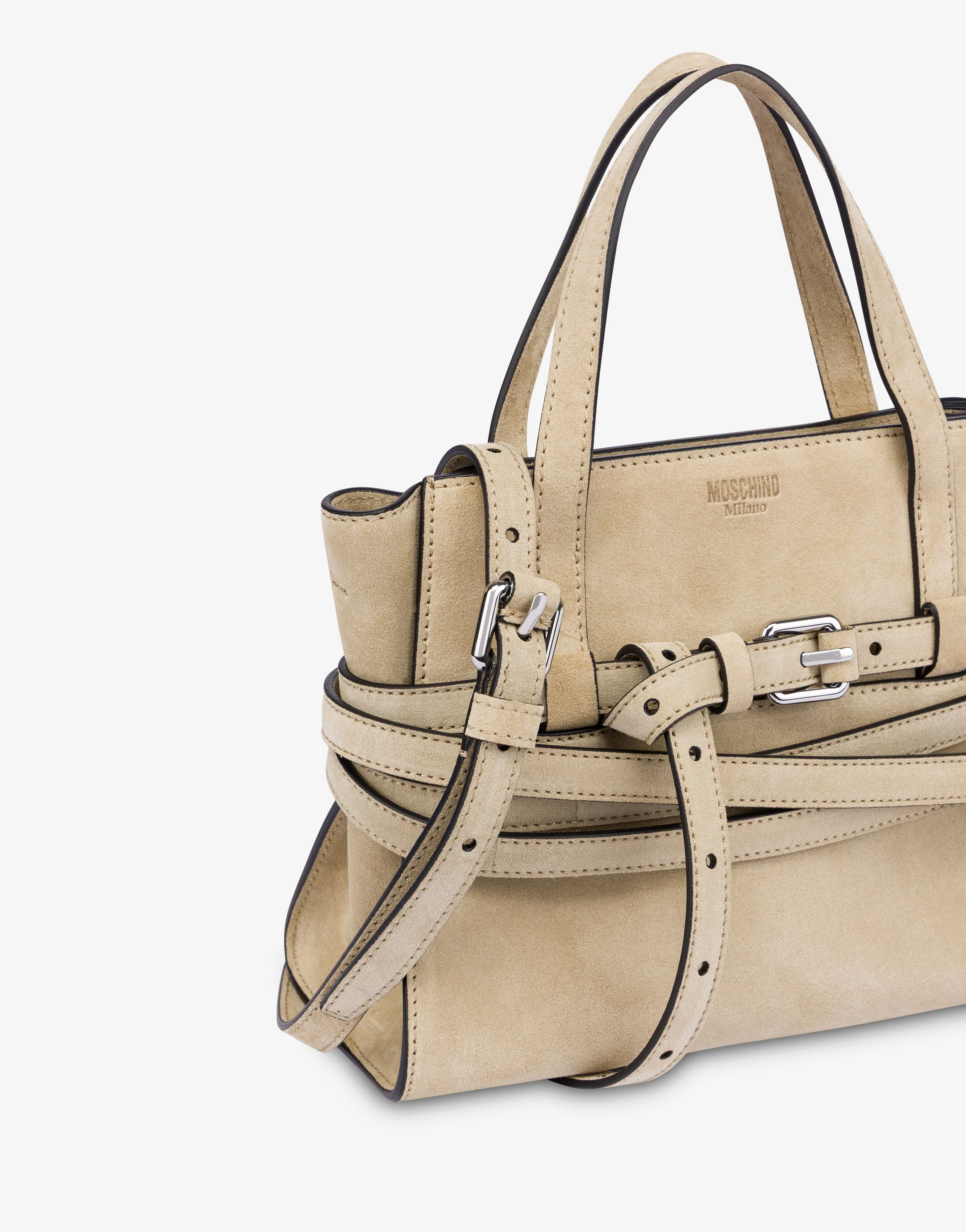 Borsa a mano piccola Moschino Tie Me - Image 4