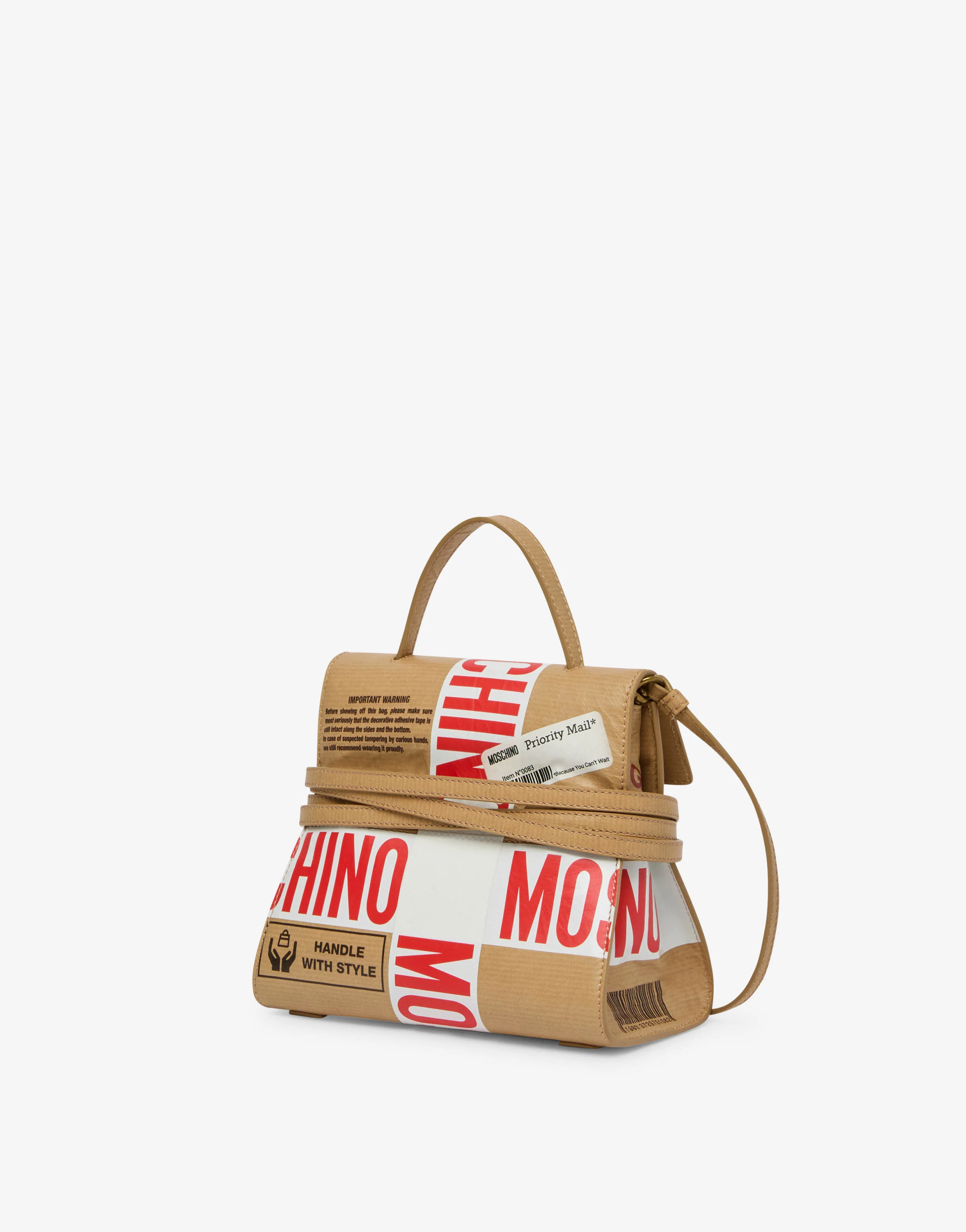 Borsa a mano piccola Moschino Tie Me - Image 2