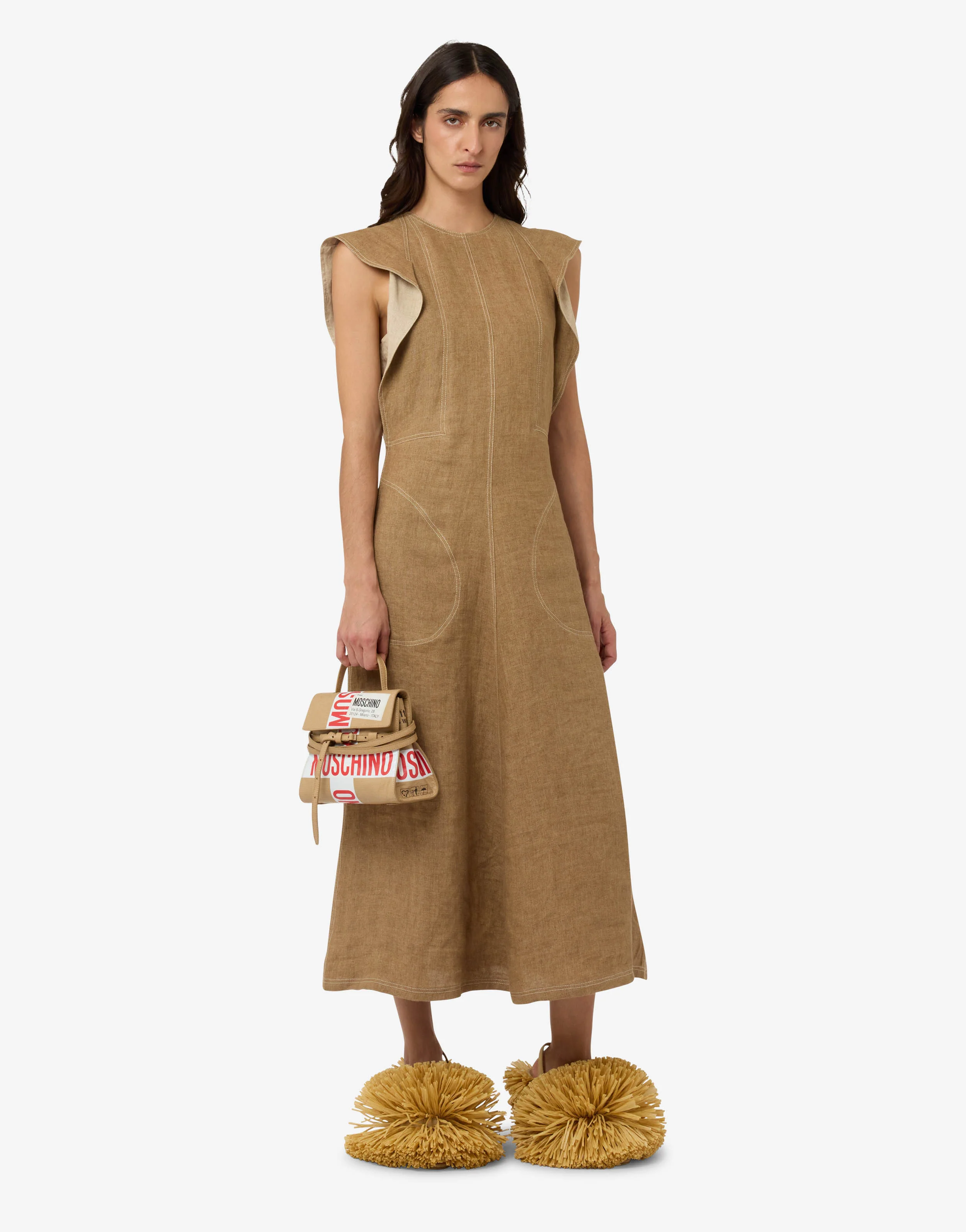 Borsa a mano piccola Moschino Tie Me - Image 5