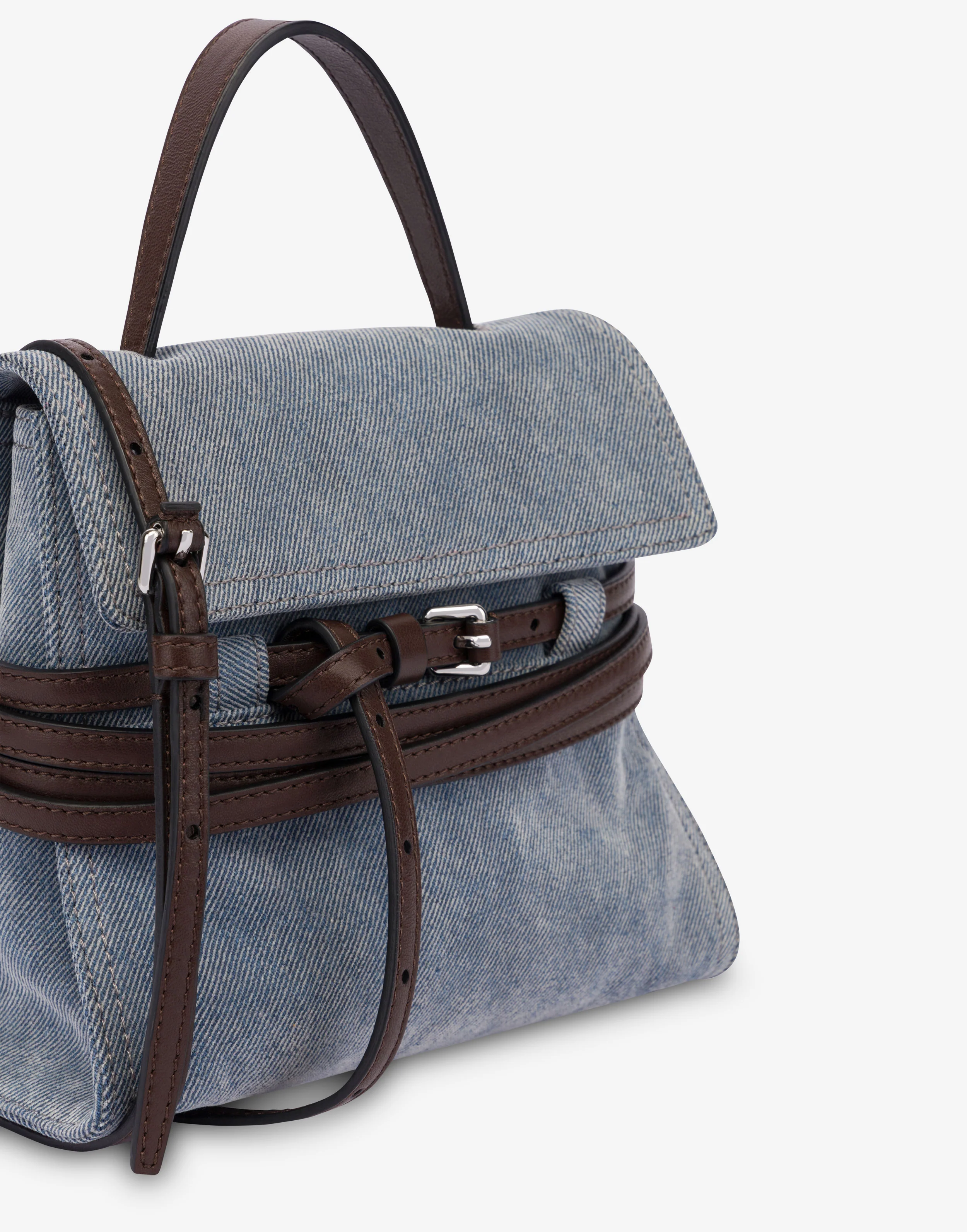 Borsa a mano piccola Moschino Tie Me - Image 4