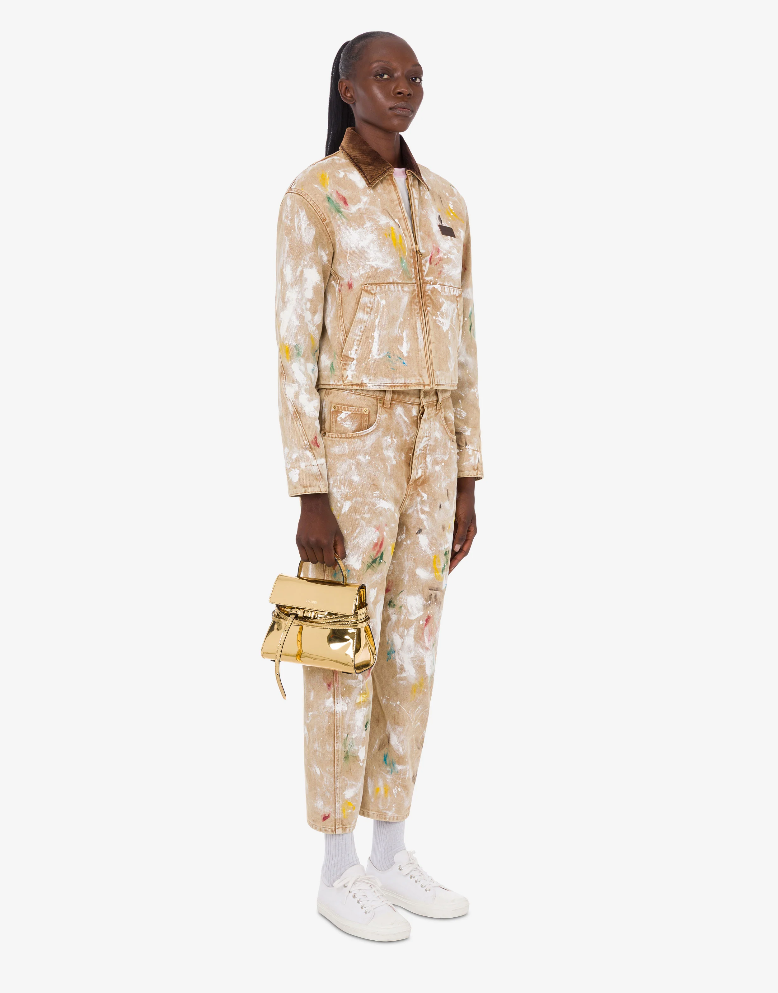 Borsa a mano piccola Moschino Tie Me - Image 5