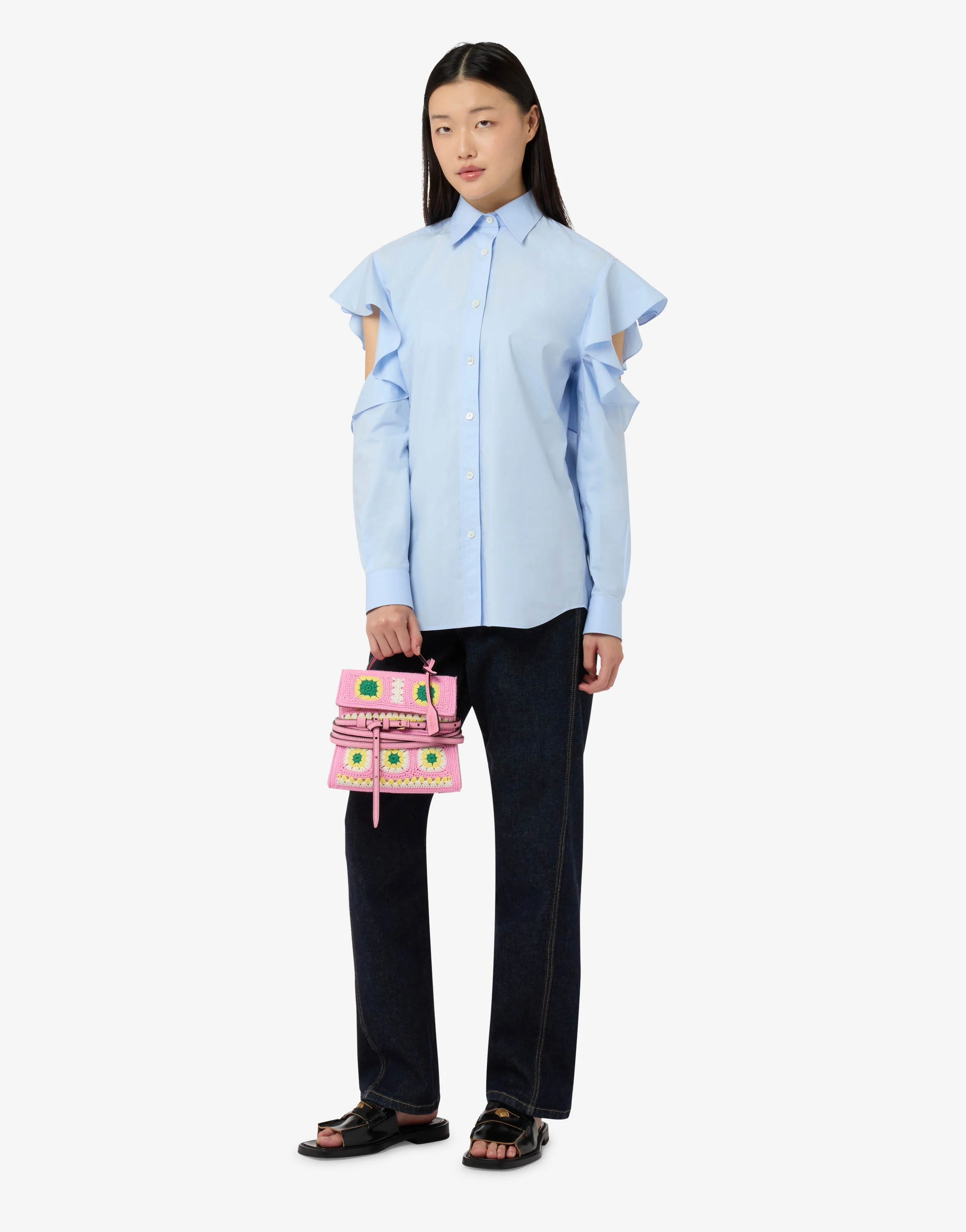 Borsa a mano piccola Moschino Tie Me - Image 5