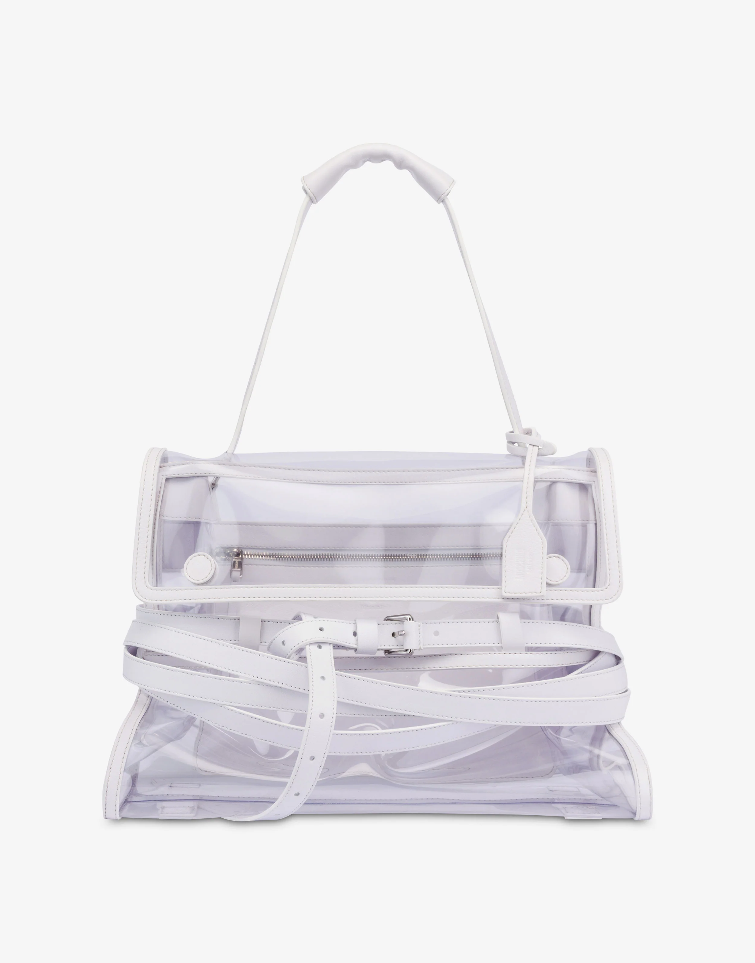 Borsa a spalla media Moschino Tie Me