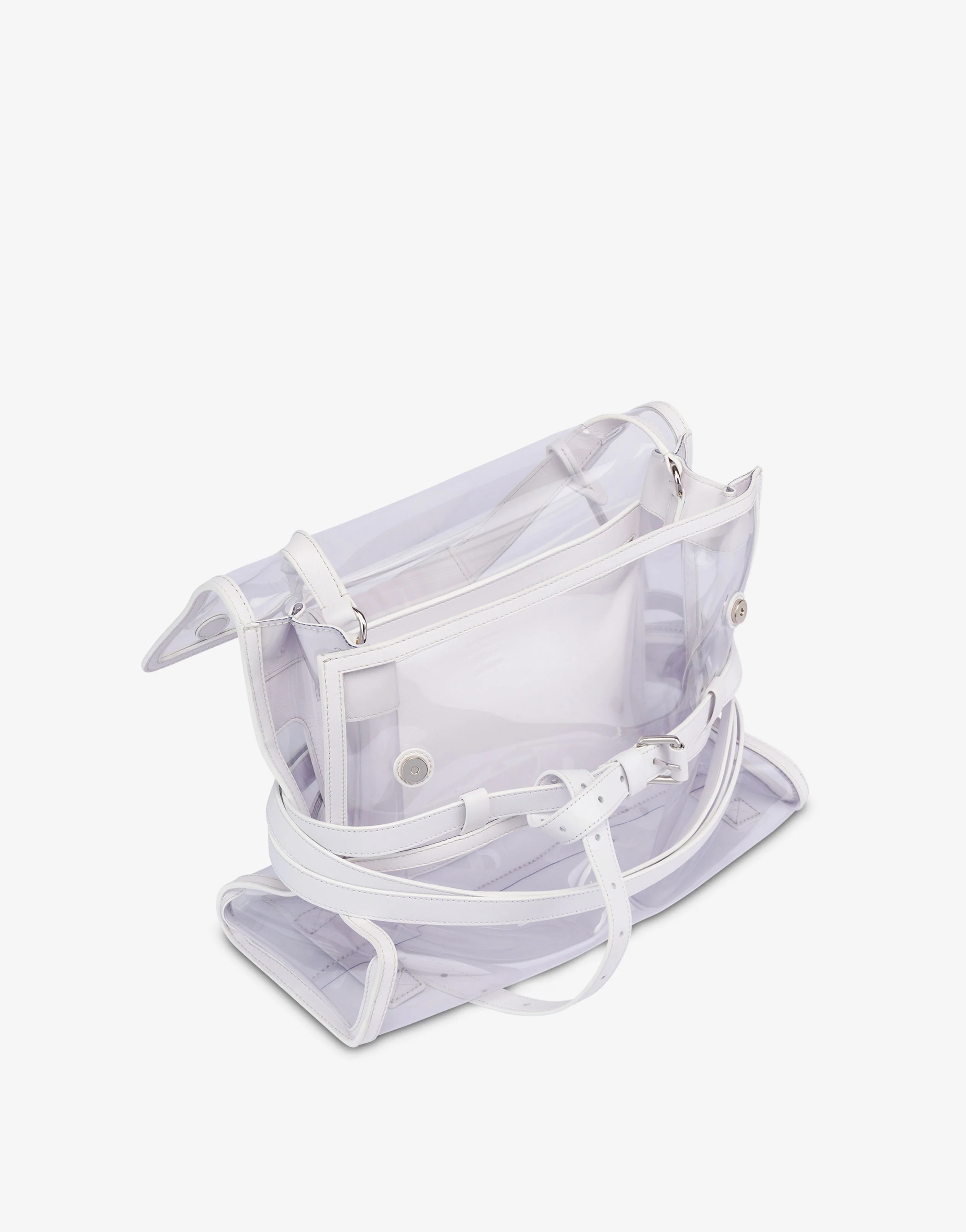 Borsa a spalla media Moschino Tie Me - Image 3