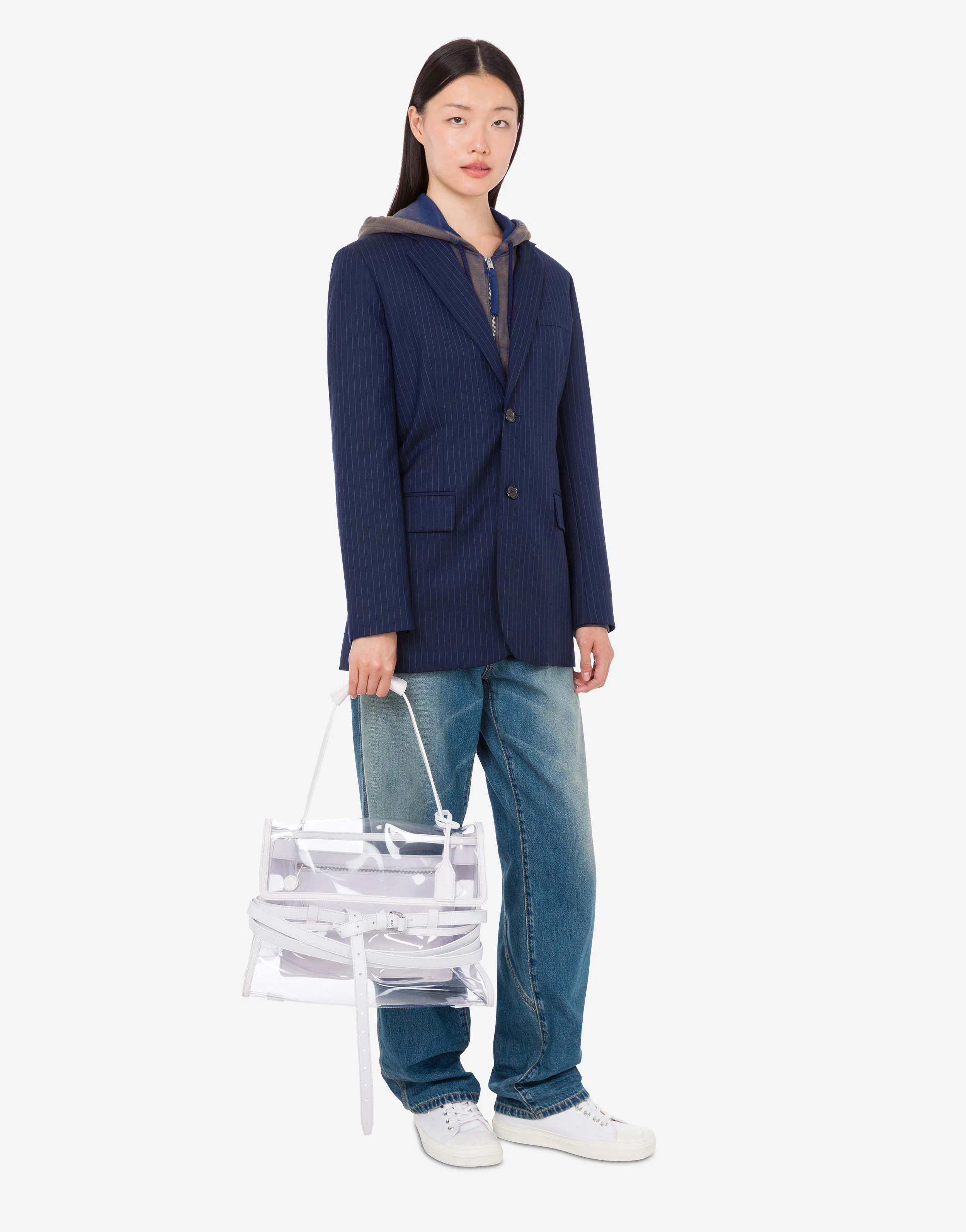 Borsa a spalla media Moschino Tie Me - Image 5
