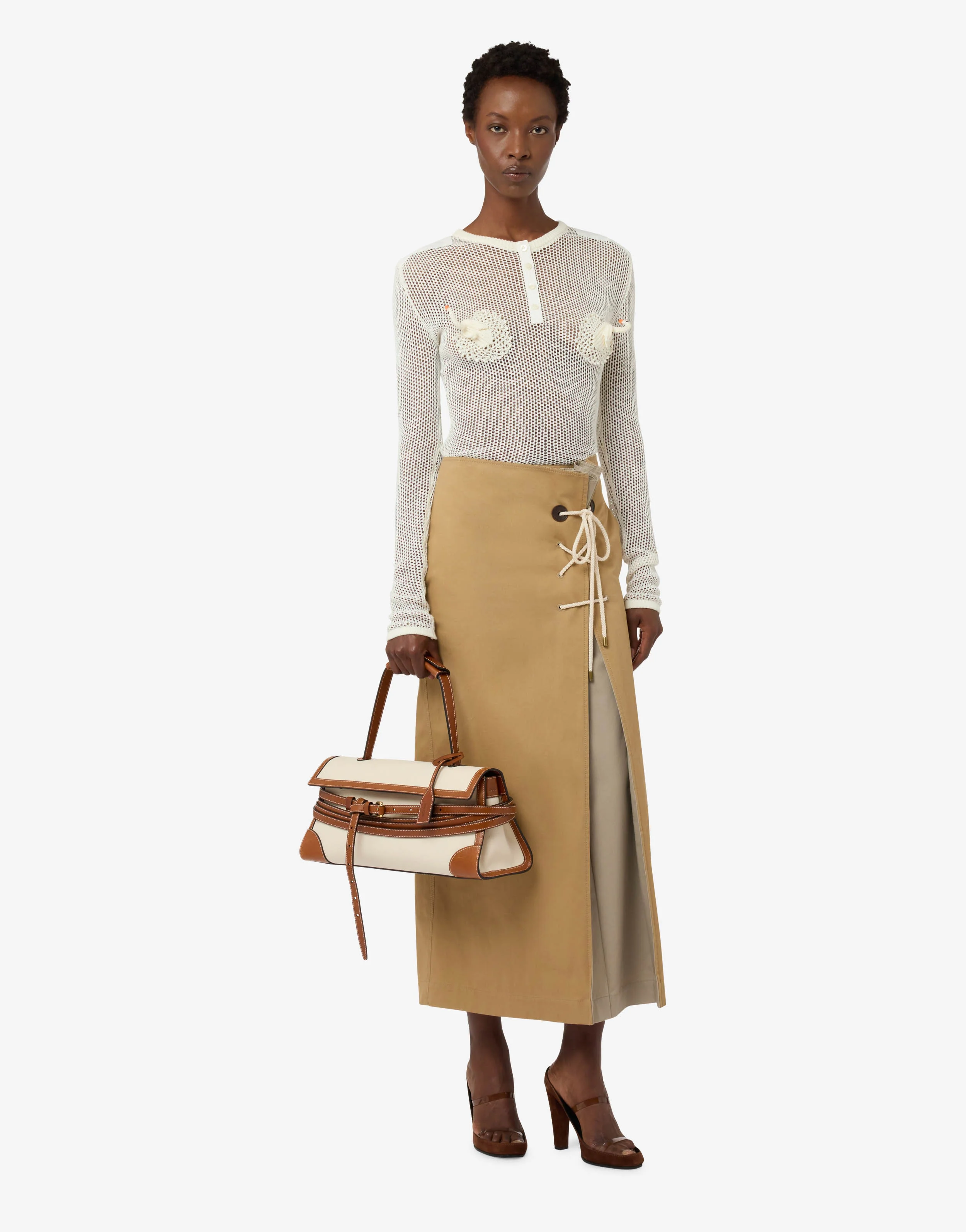 Borsa a spalla Moschino Tie Me - Image 5