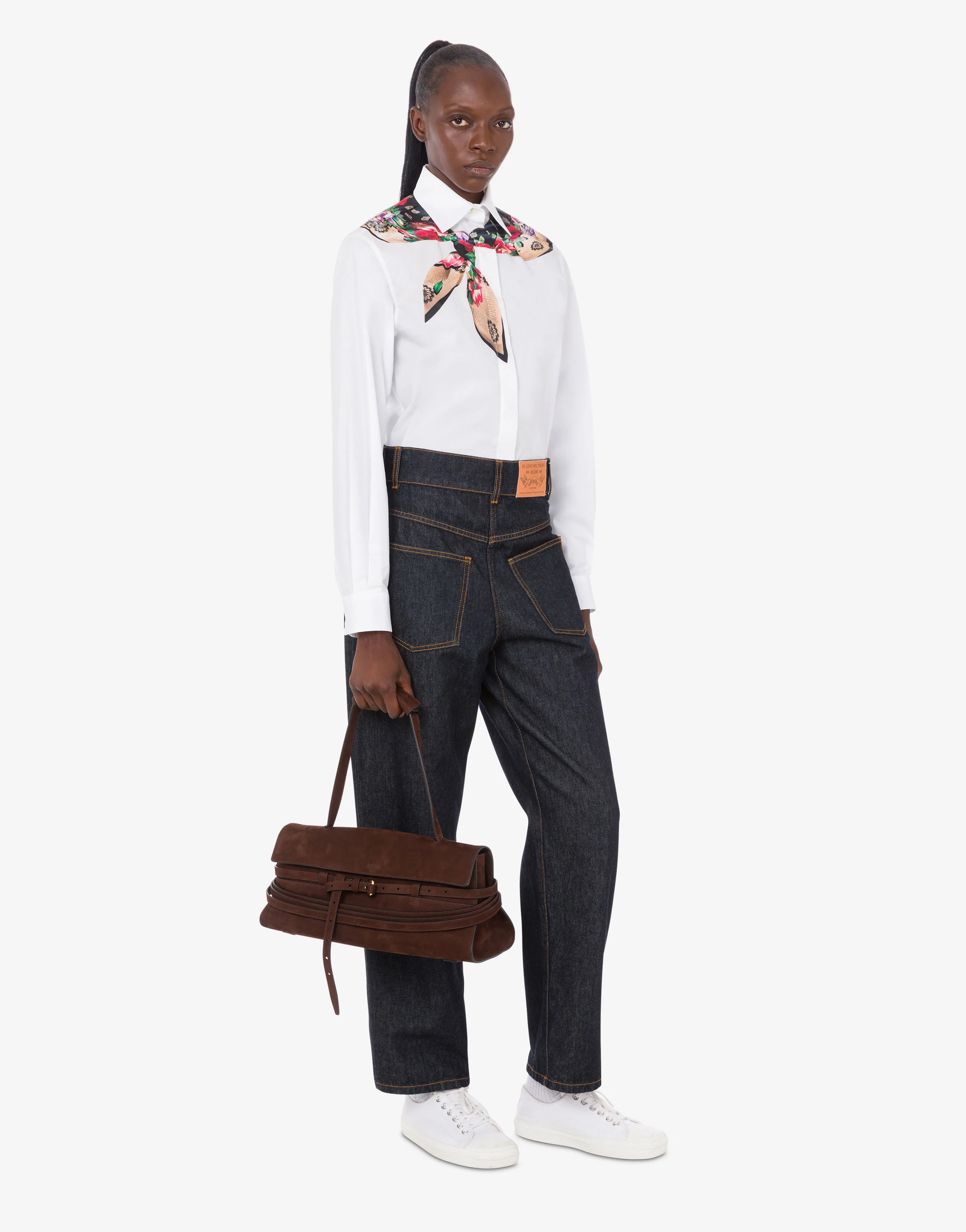 Borsa a spalla Moschino Tie Me - Image 5
