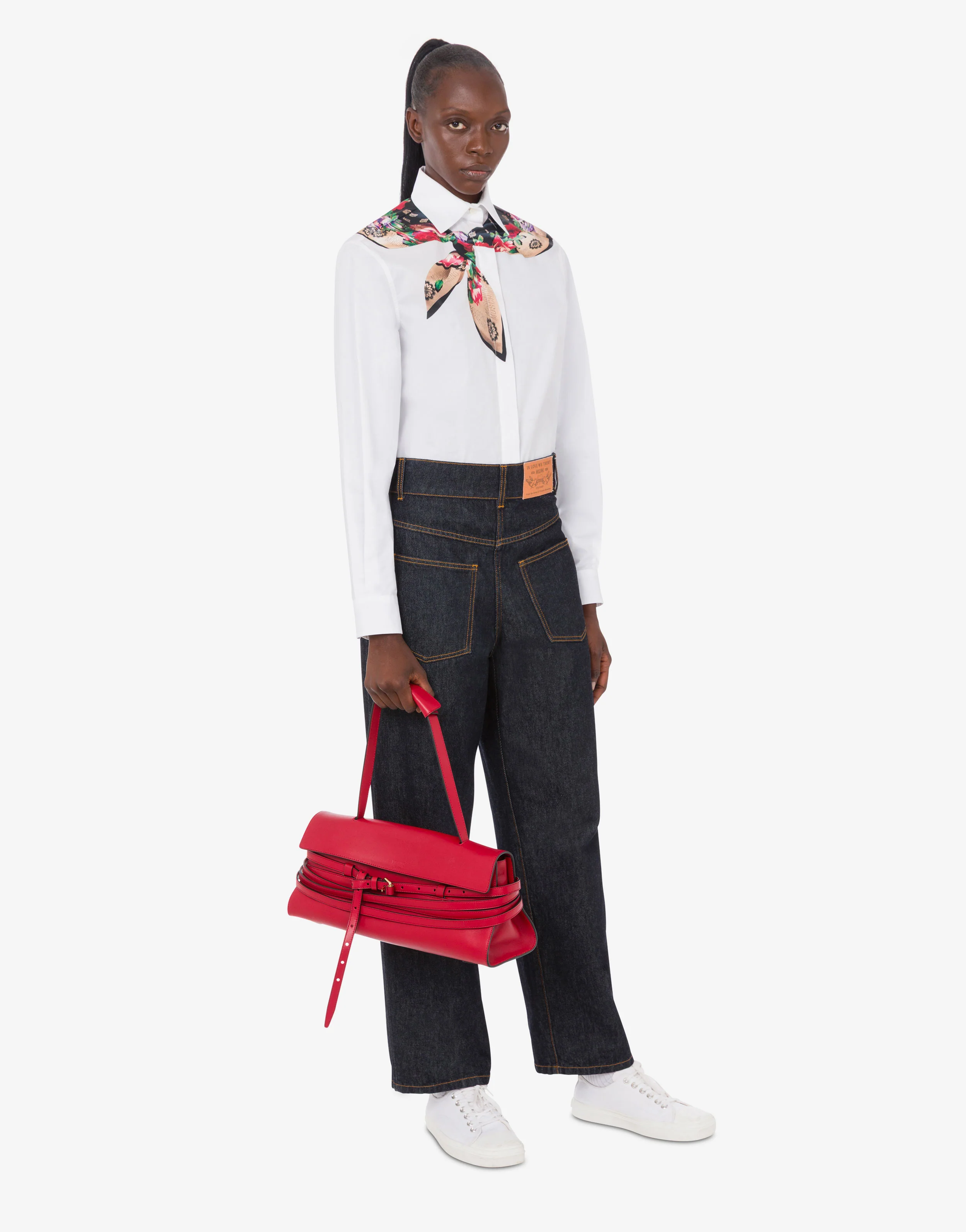 Borsa a spalla Moschino Tie Me - Image 5