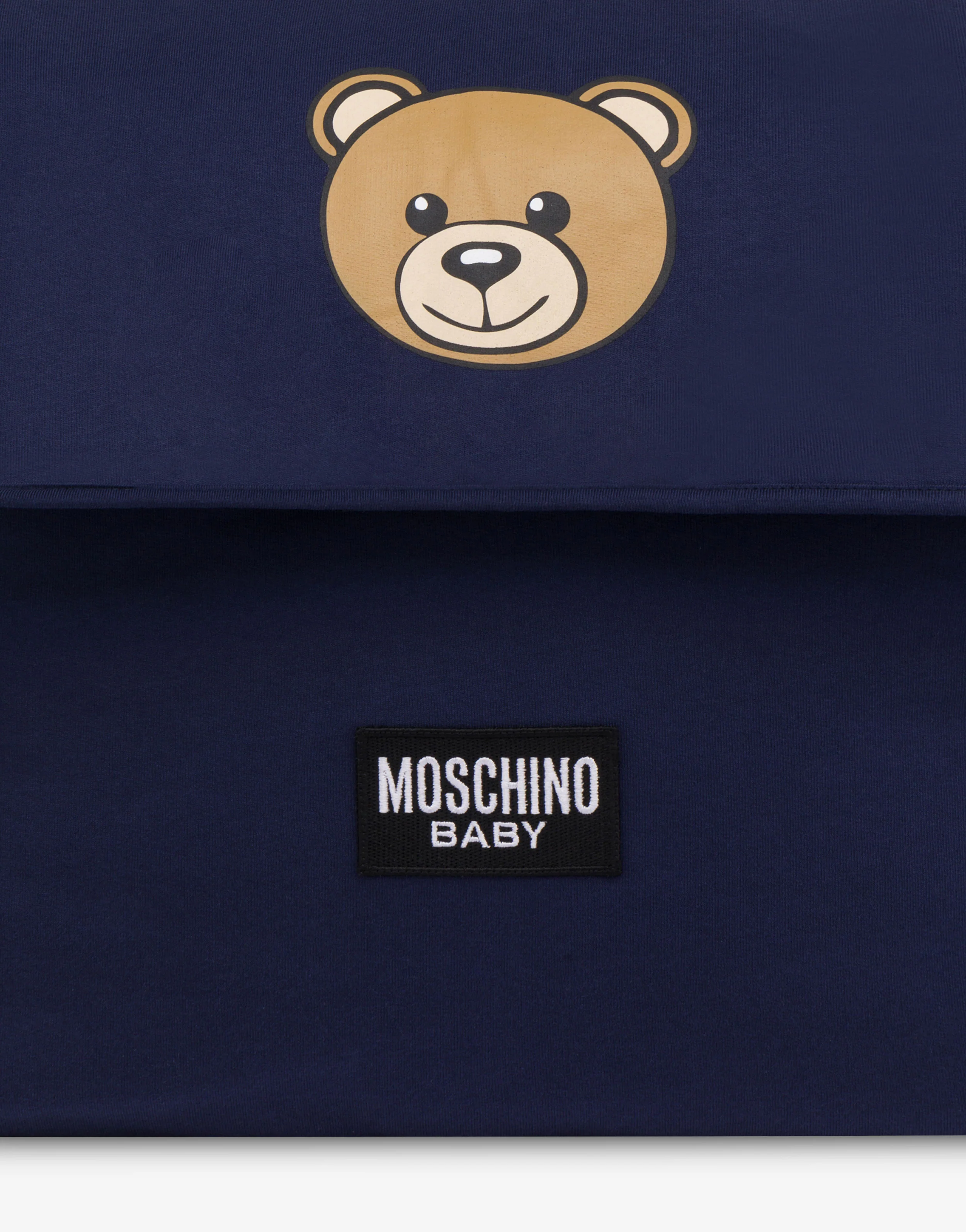 Borsa mamma in felpa con patch - Image 3