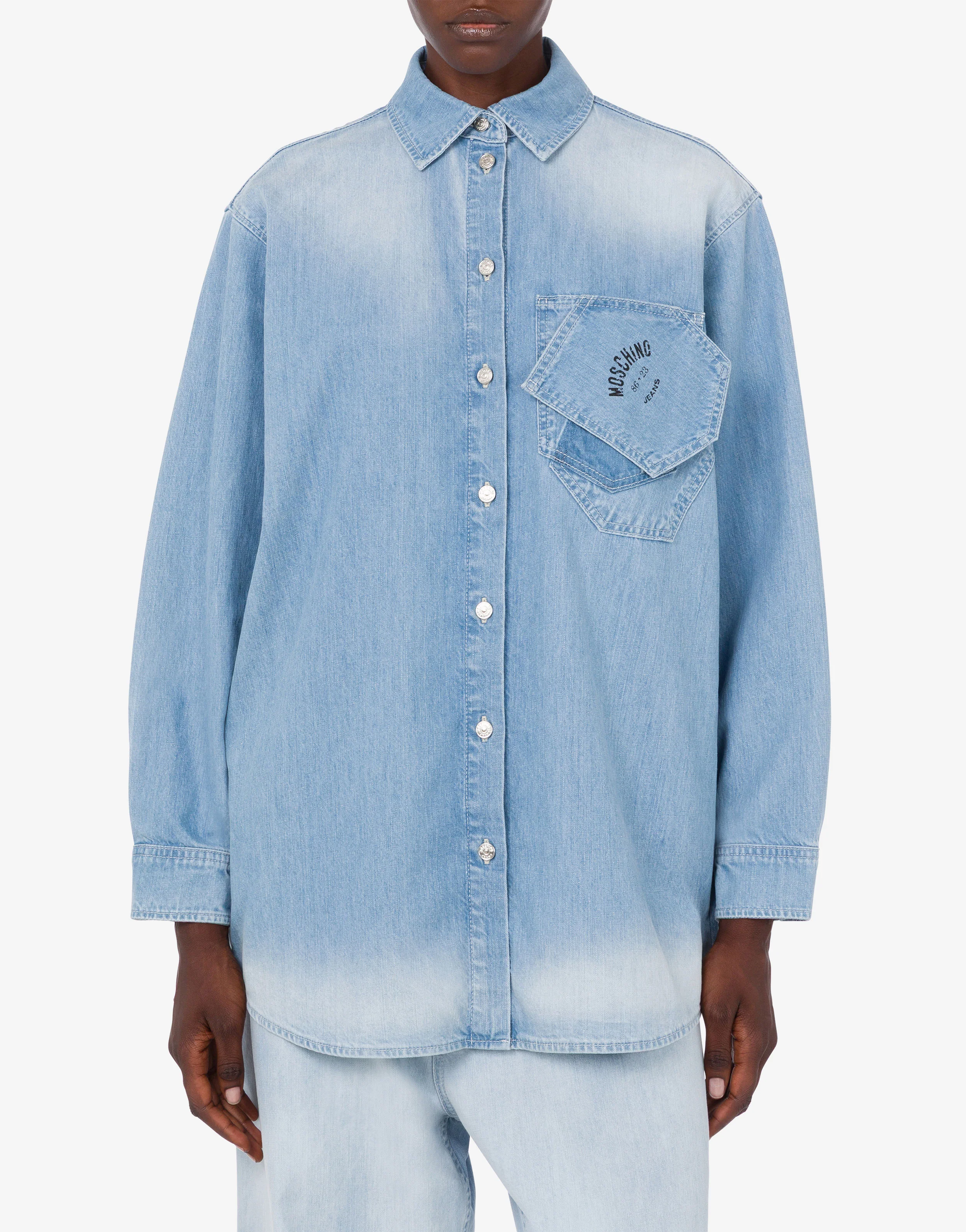 Camicia in denim leggero - Image 2