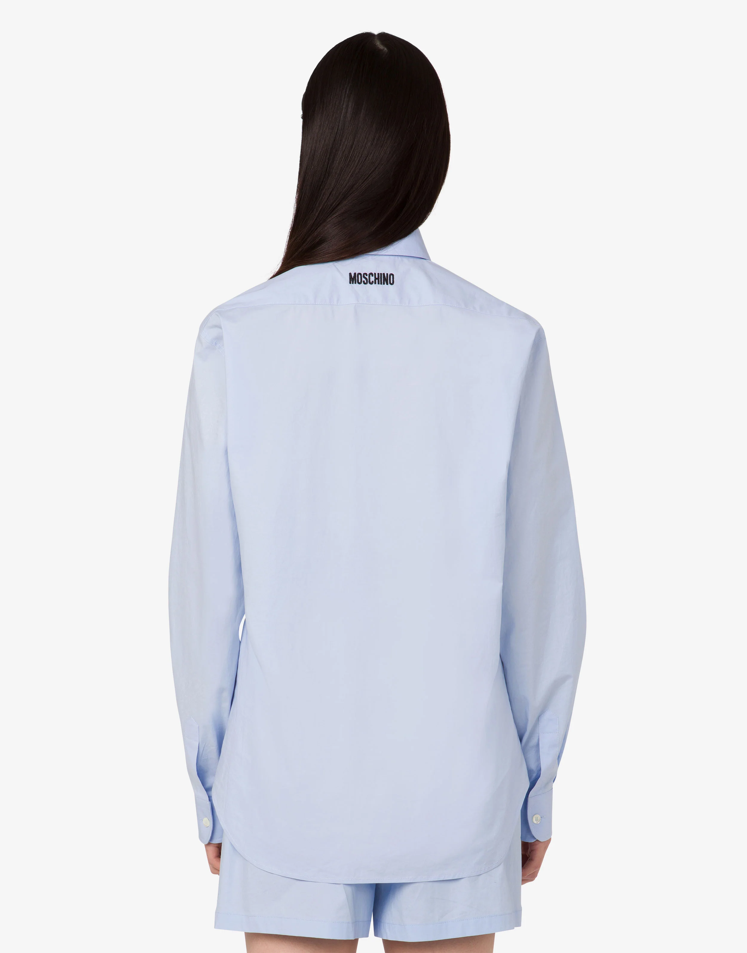 Camicia in popeline di cotone Goose - Image 4
