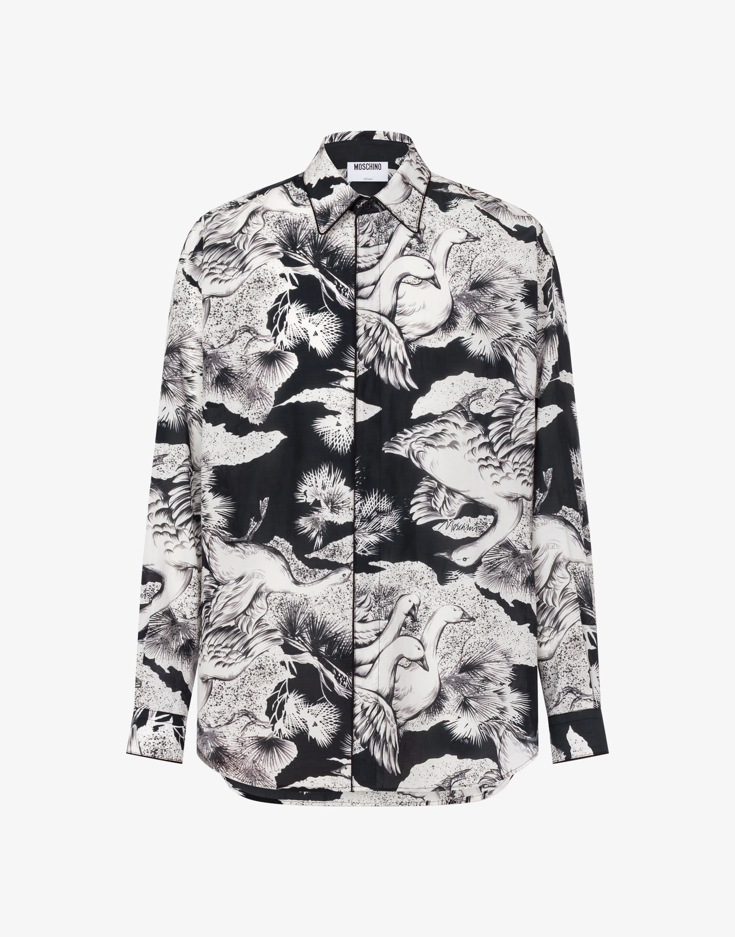Camicia in popeline di cotone leggero Goose - Image 4