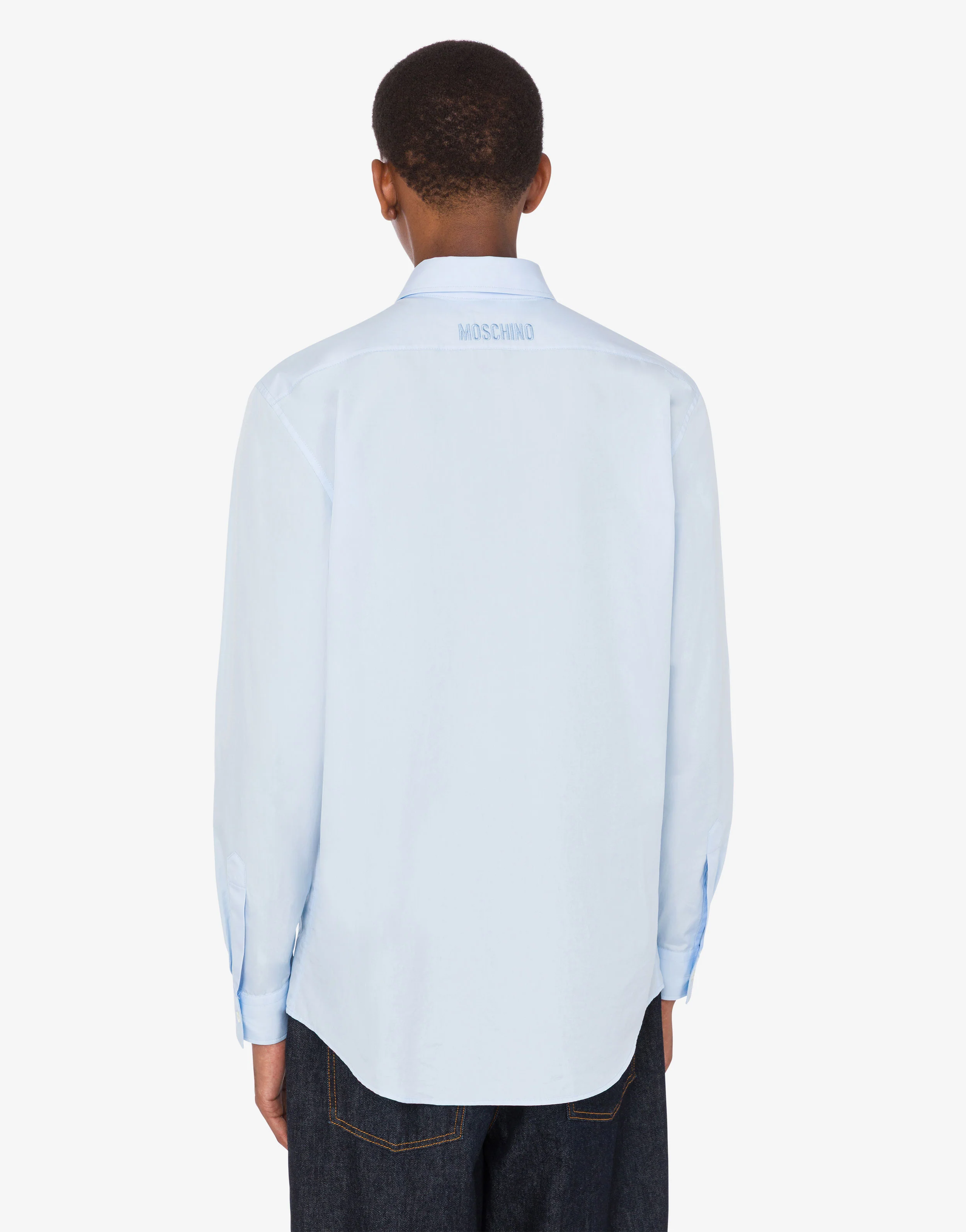Camicia in popeline di cotone stampata - Image 4