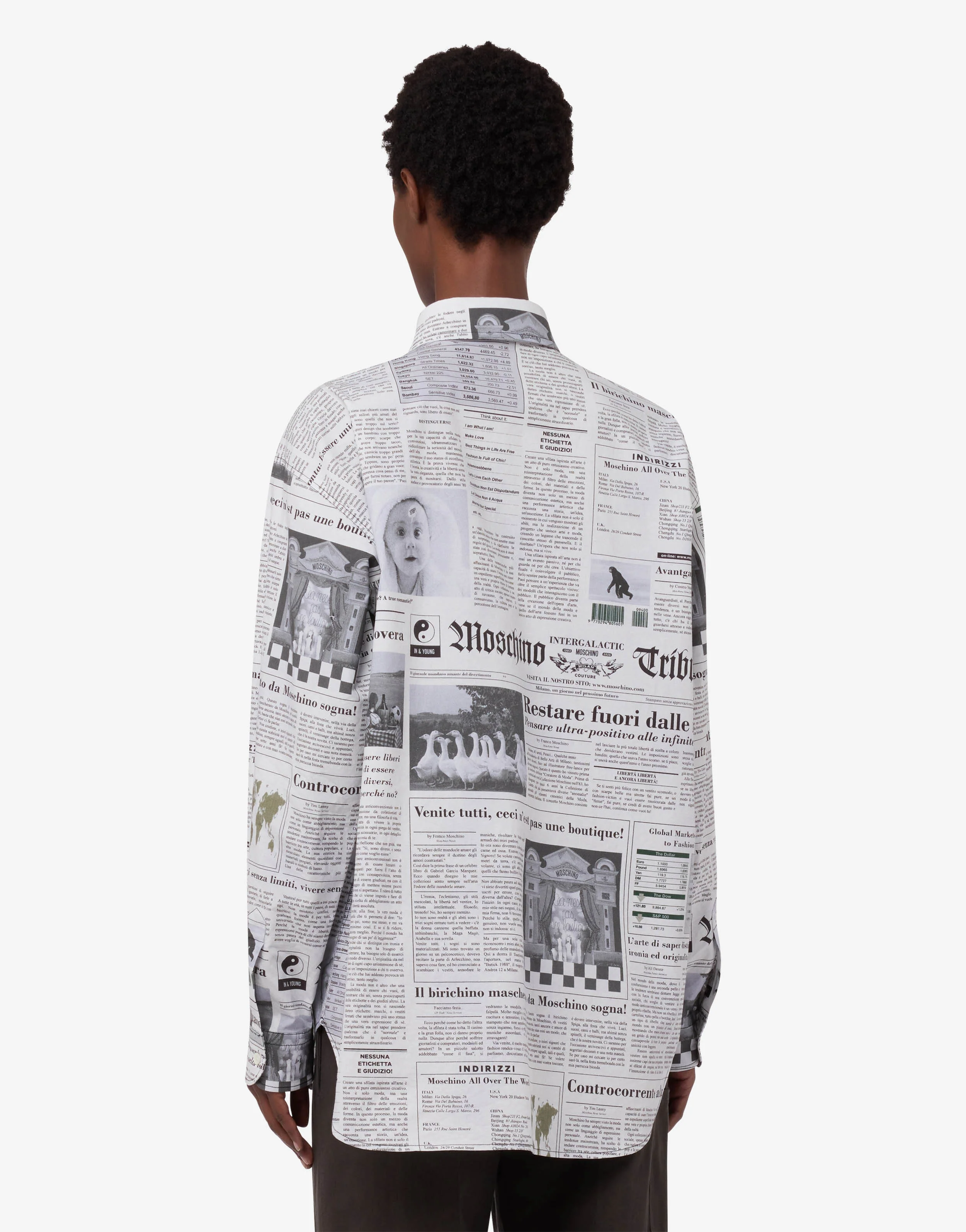 Camicia in popeline di cotone stampata - Image 2