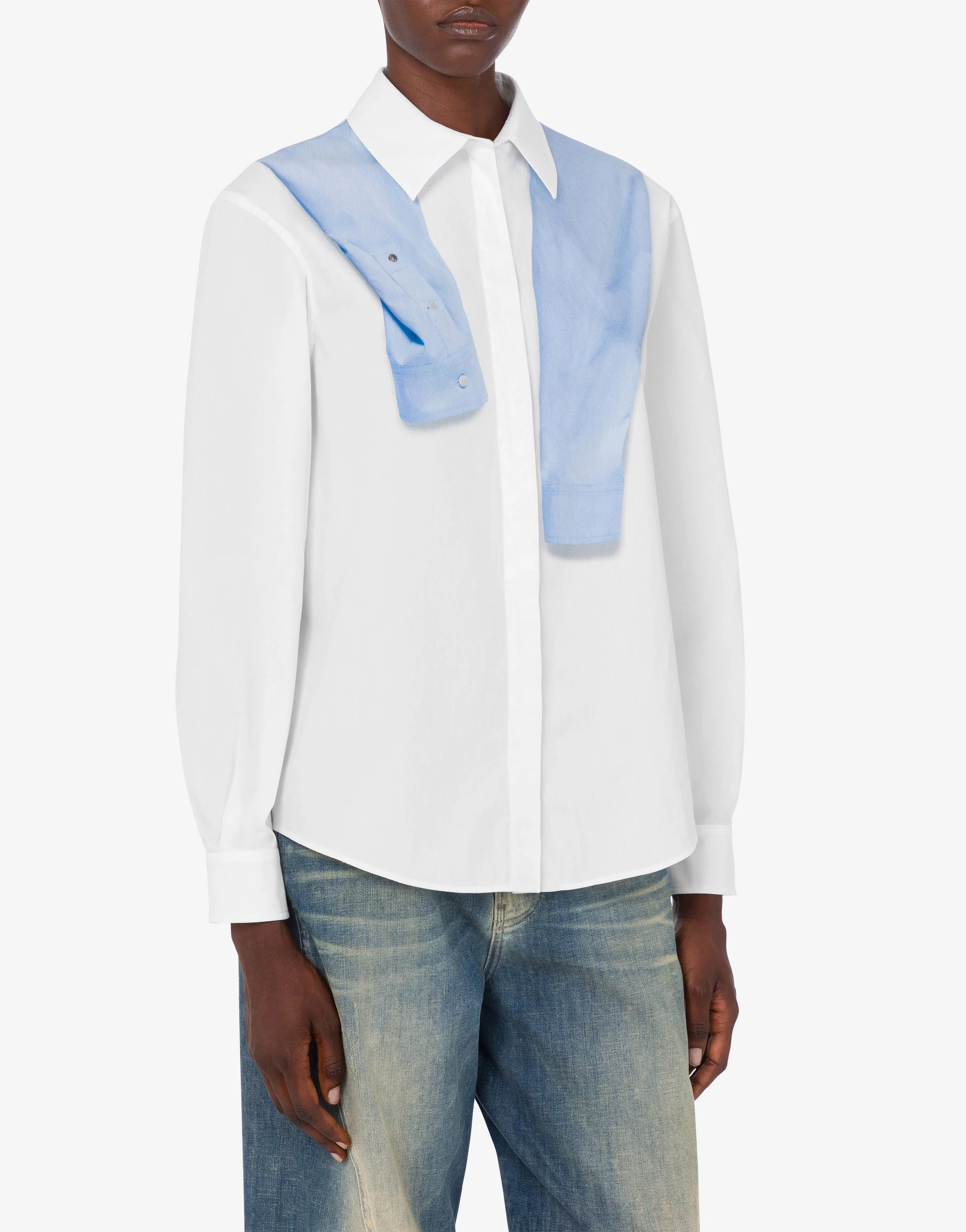 Camicia in popeline di cotone stampata - Image 2