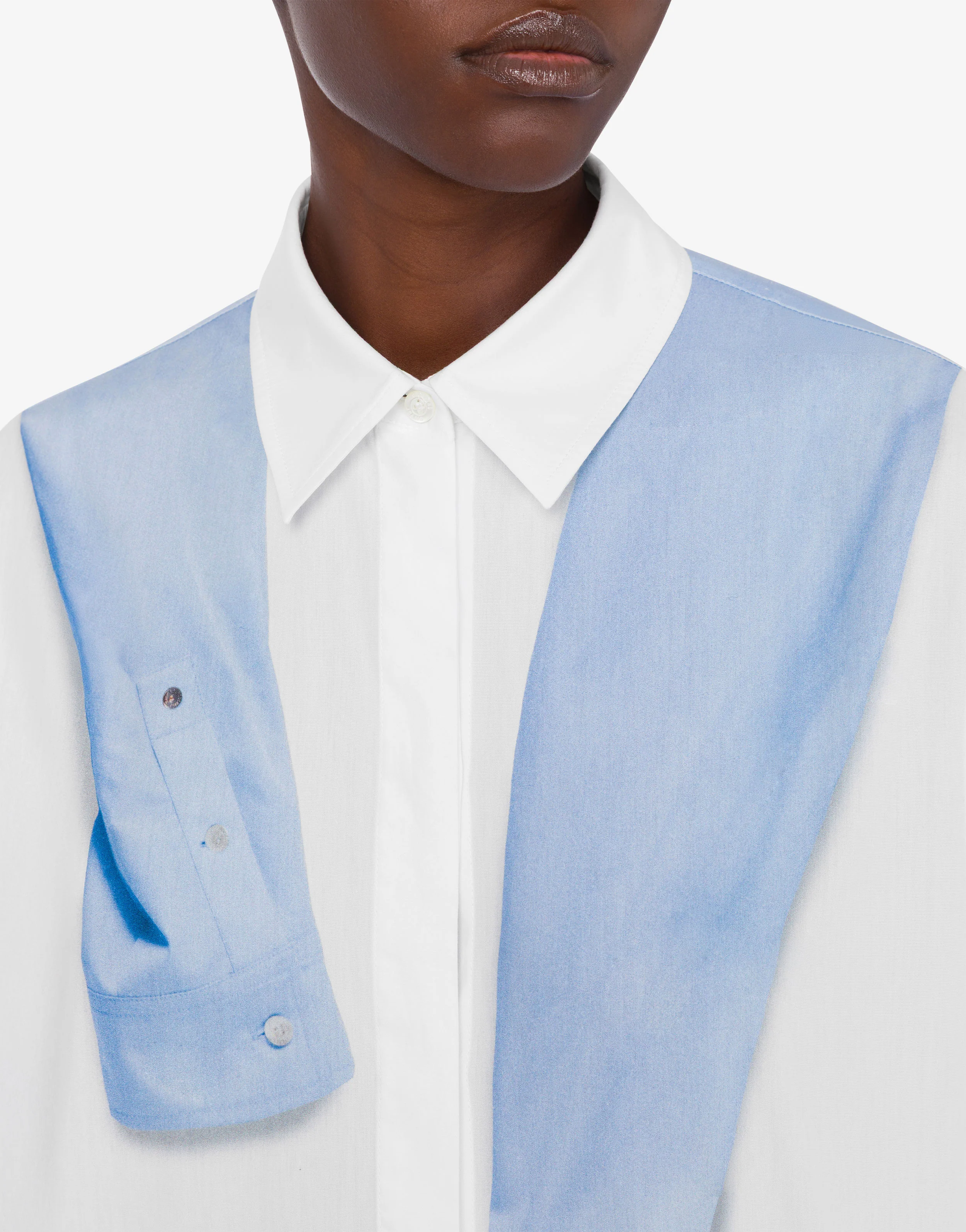 Camicia in popeline di cotone stampata - Image 4