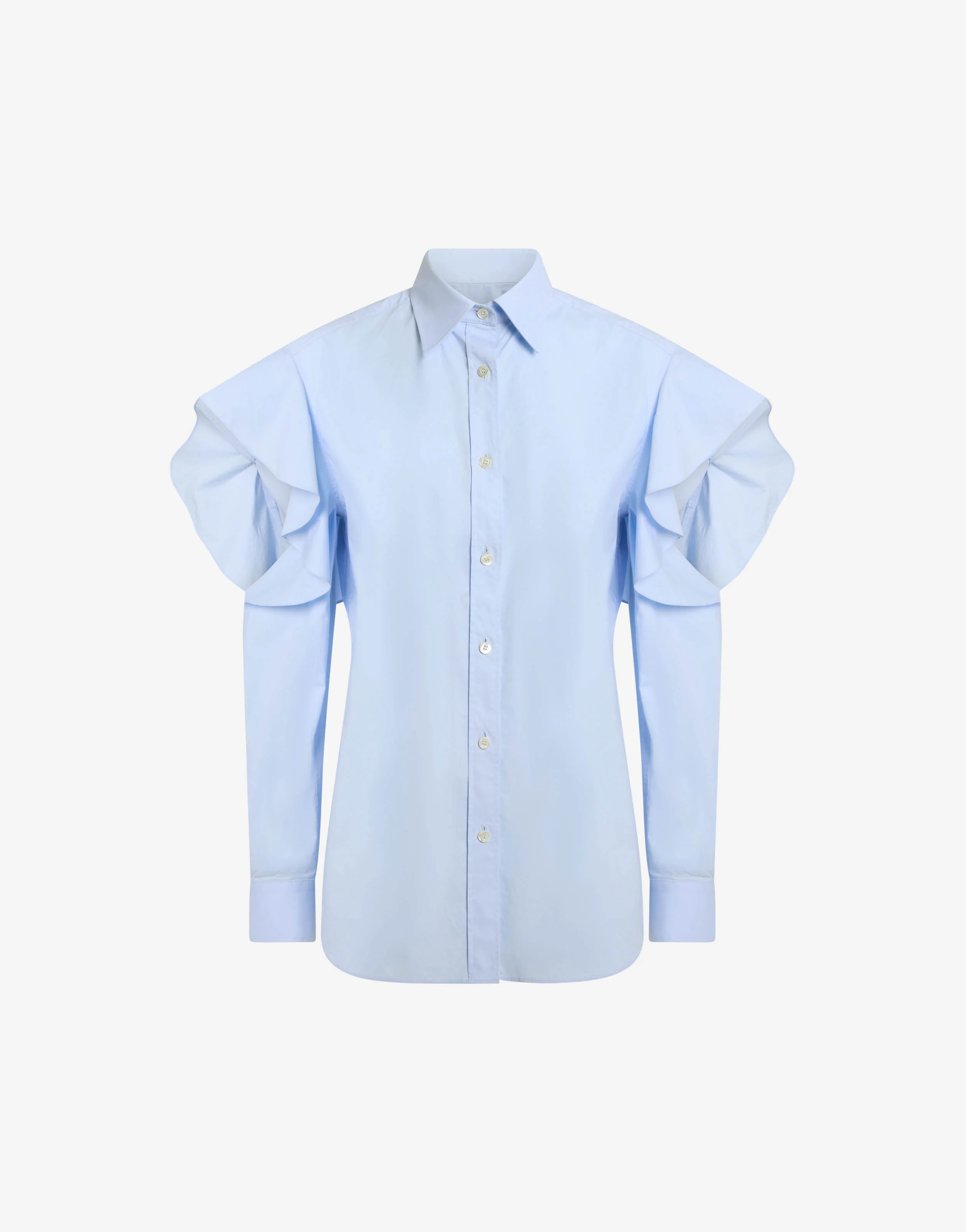 Camicia in popeline di cotone stretch - Image 5