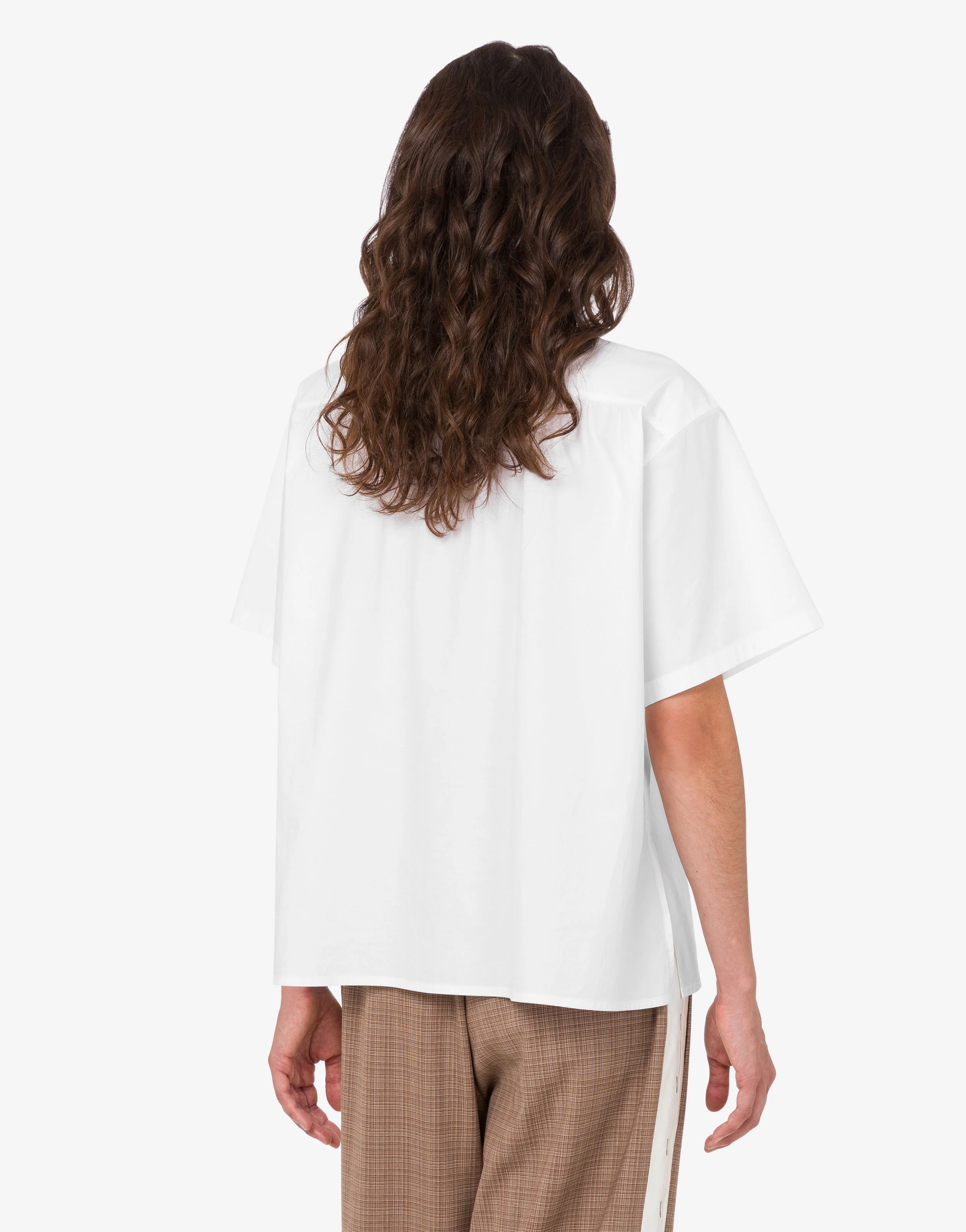 Camicia in popeline di cotone stretch - Image 4