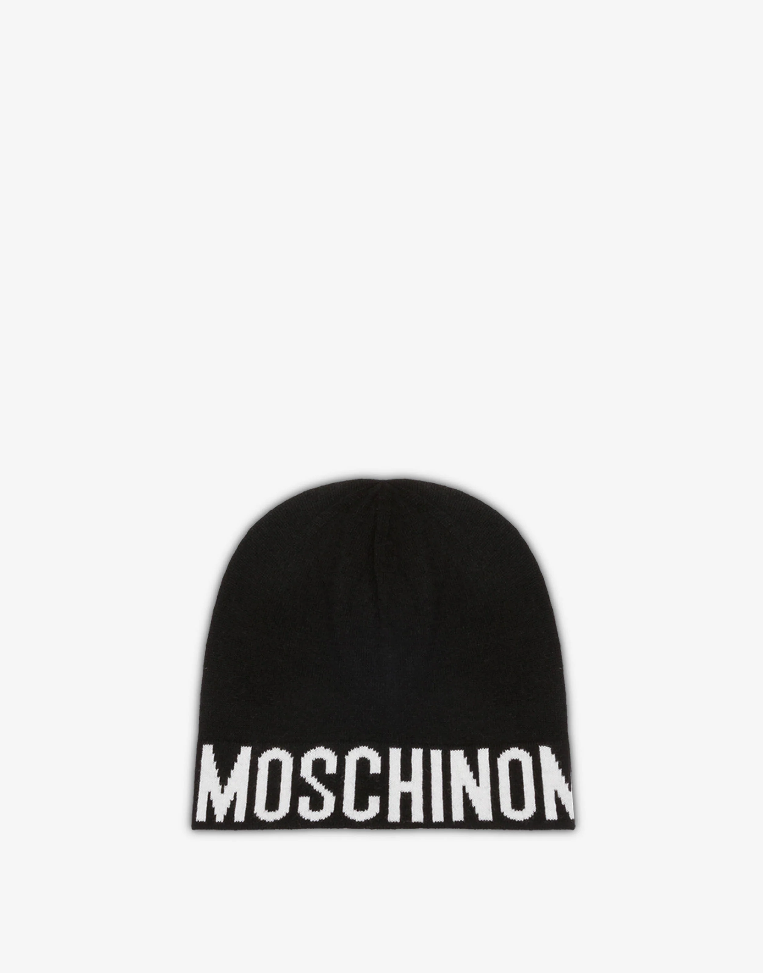Cappello in misto lana con logo