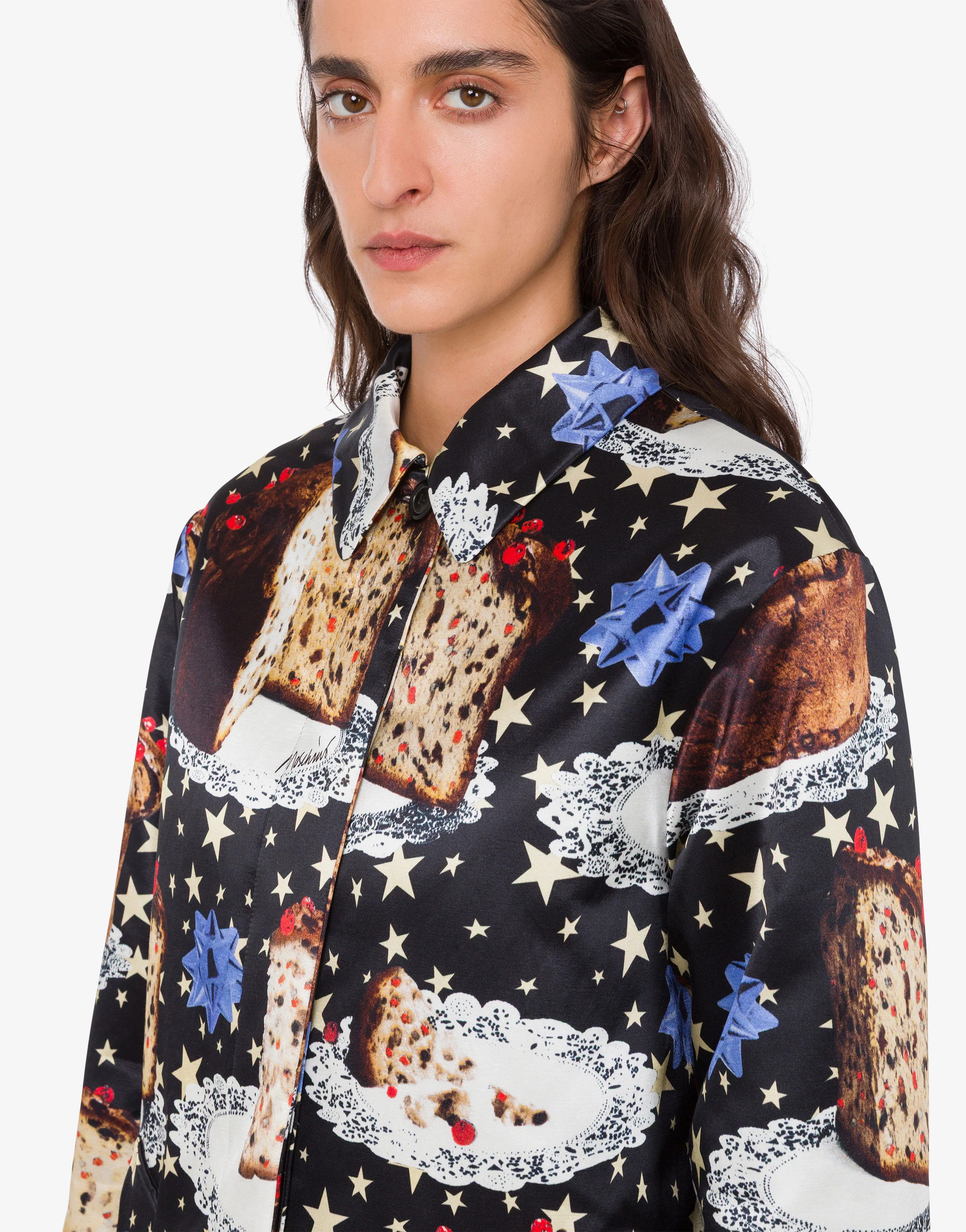 Cappotto in misto cotone stampato - Image 2