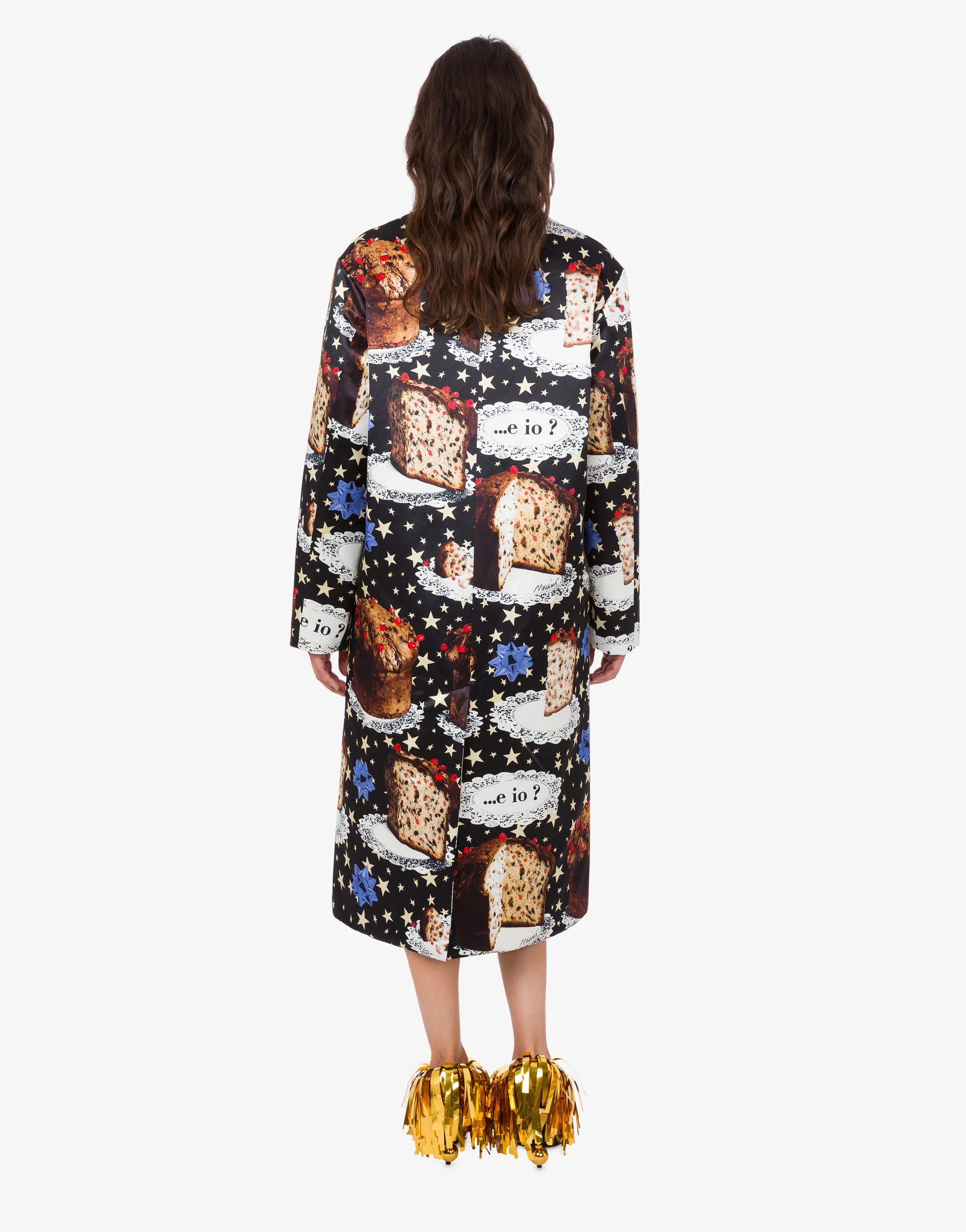 Cappotto in misto cotone stampato - Image 3
