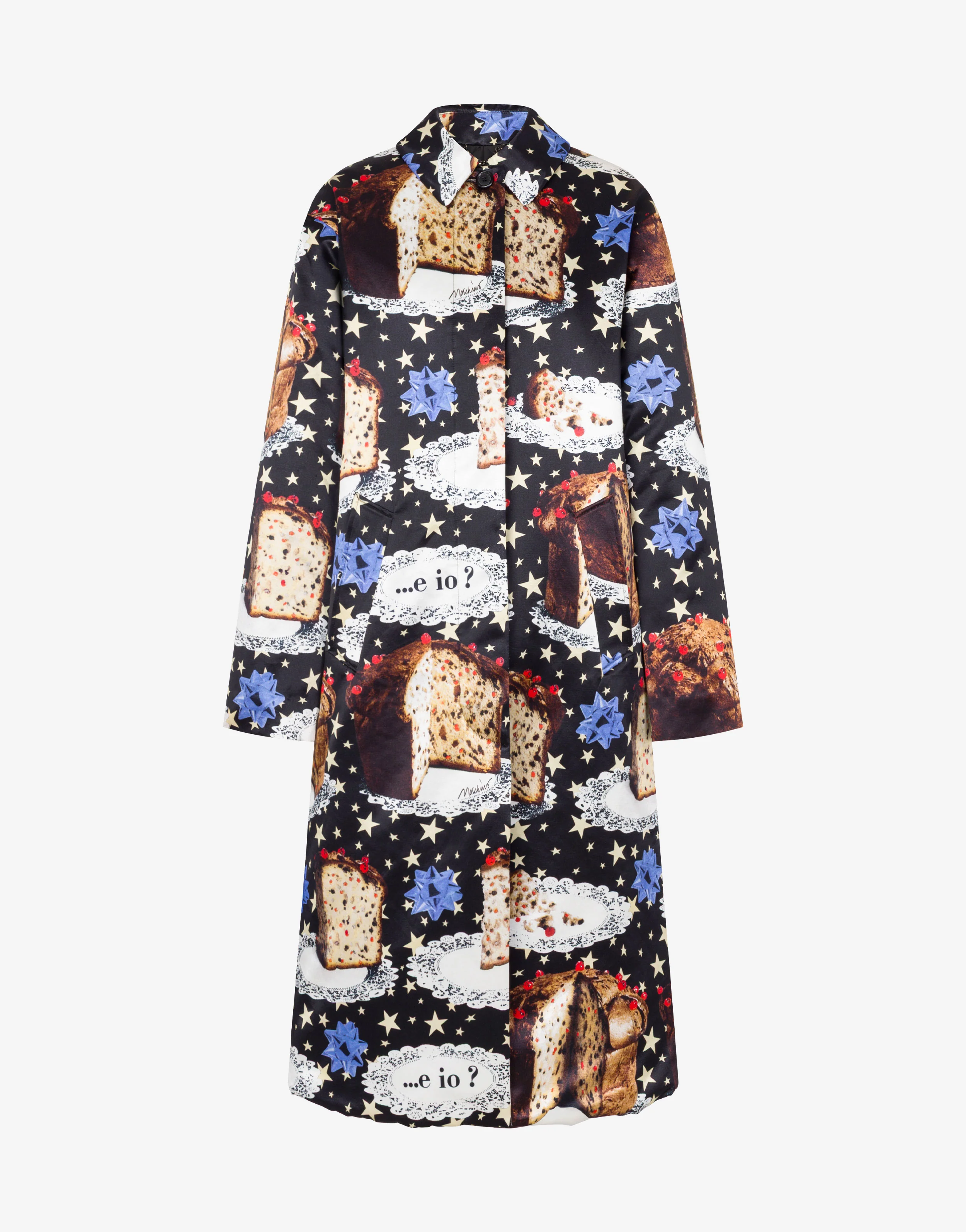 Cappotto in misto cotone stampato - Image 4