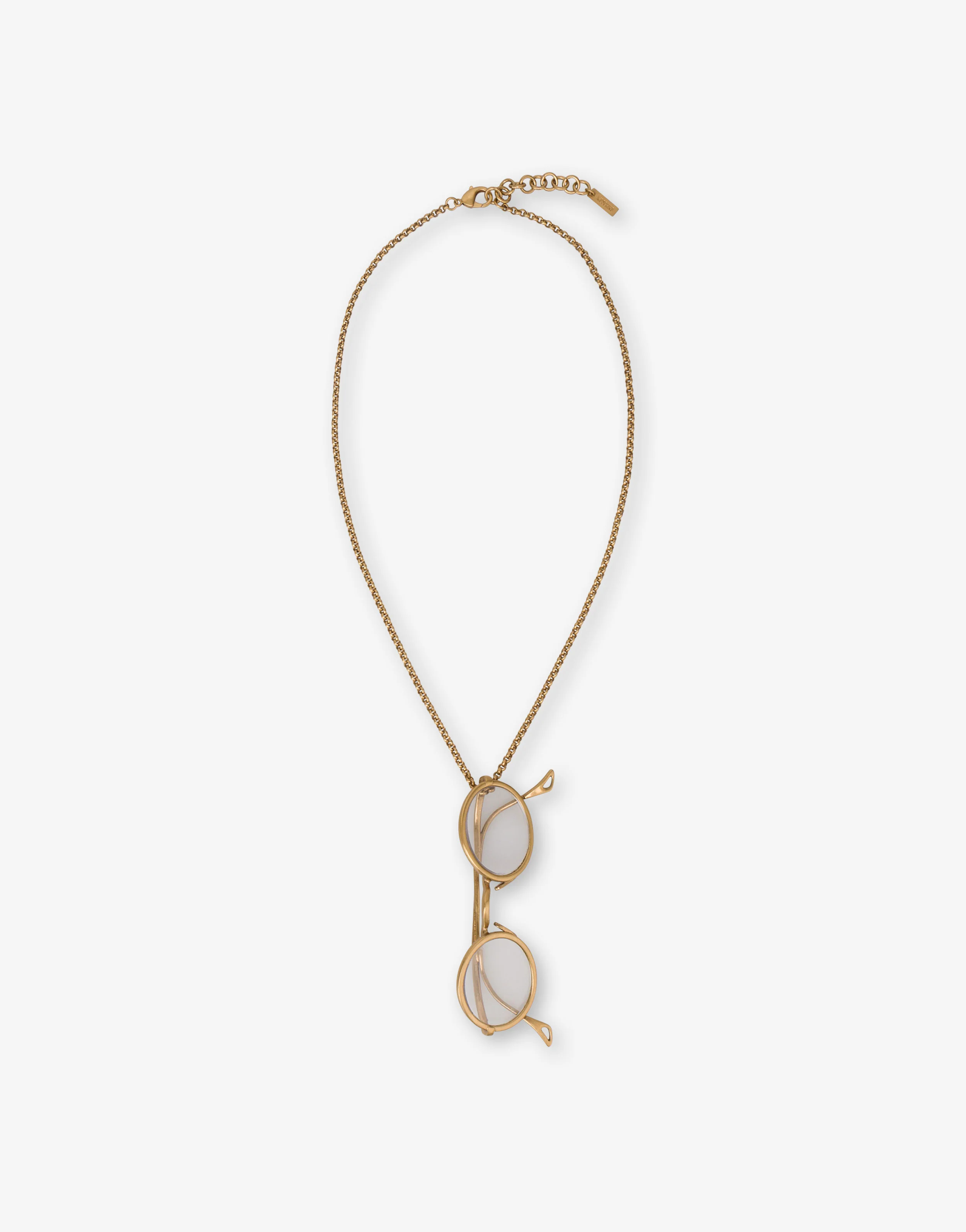 Collana con pendente occhiali