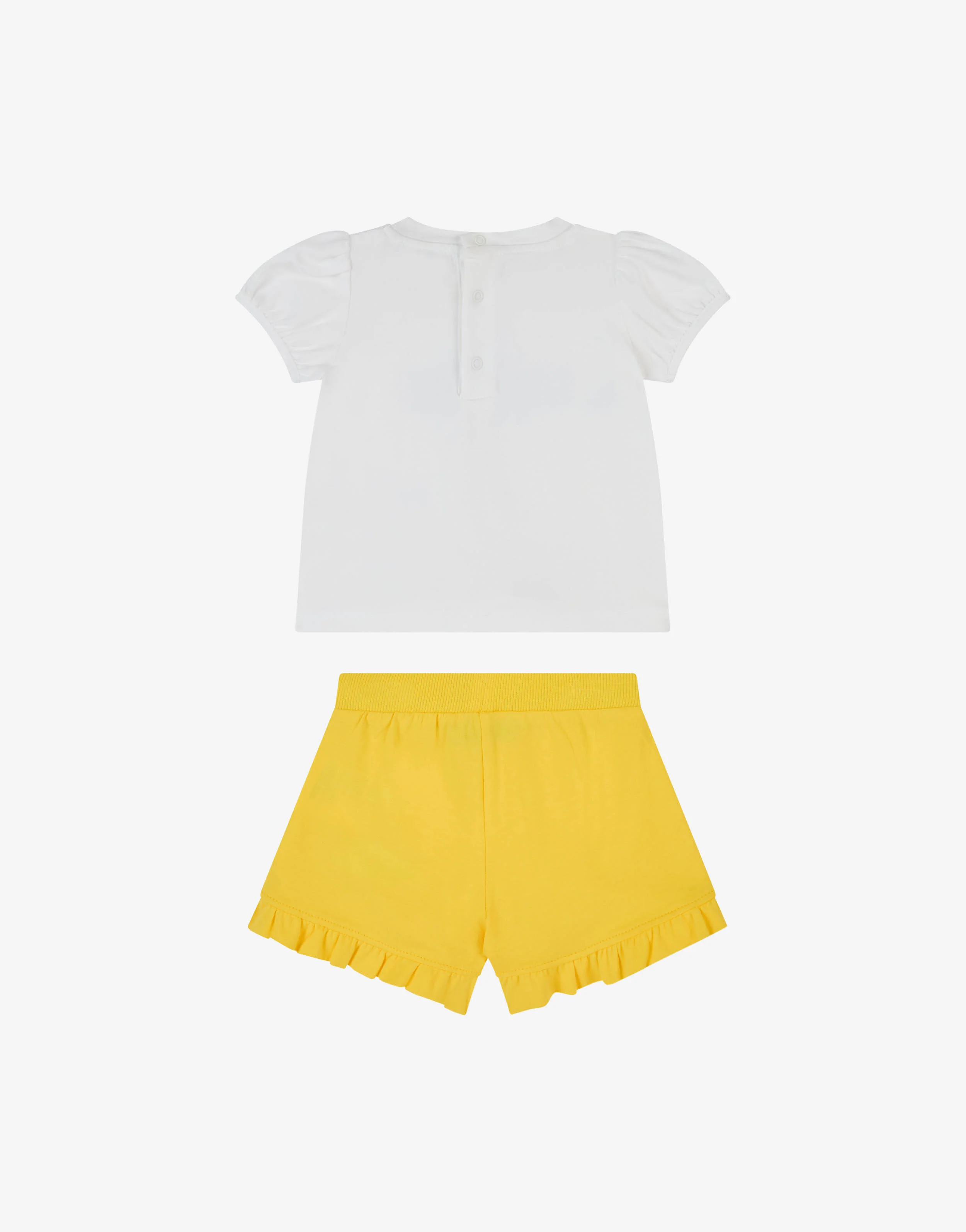 Completo t-shirt e short in jersey di cotone - Image 2