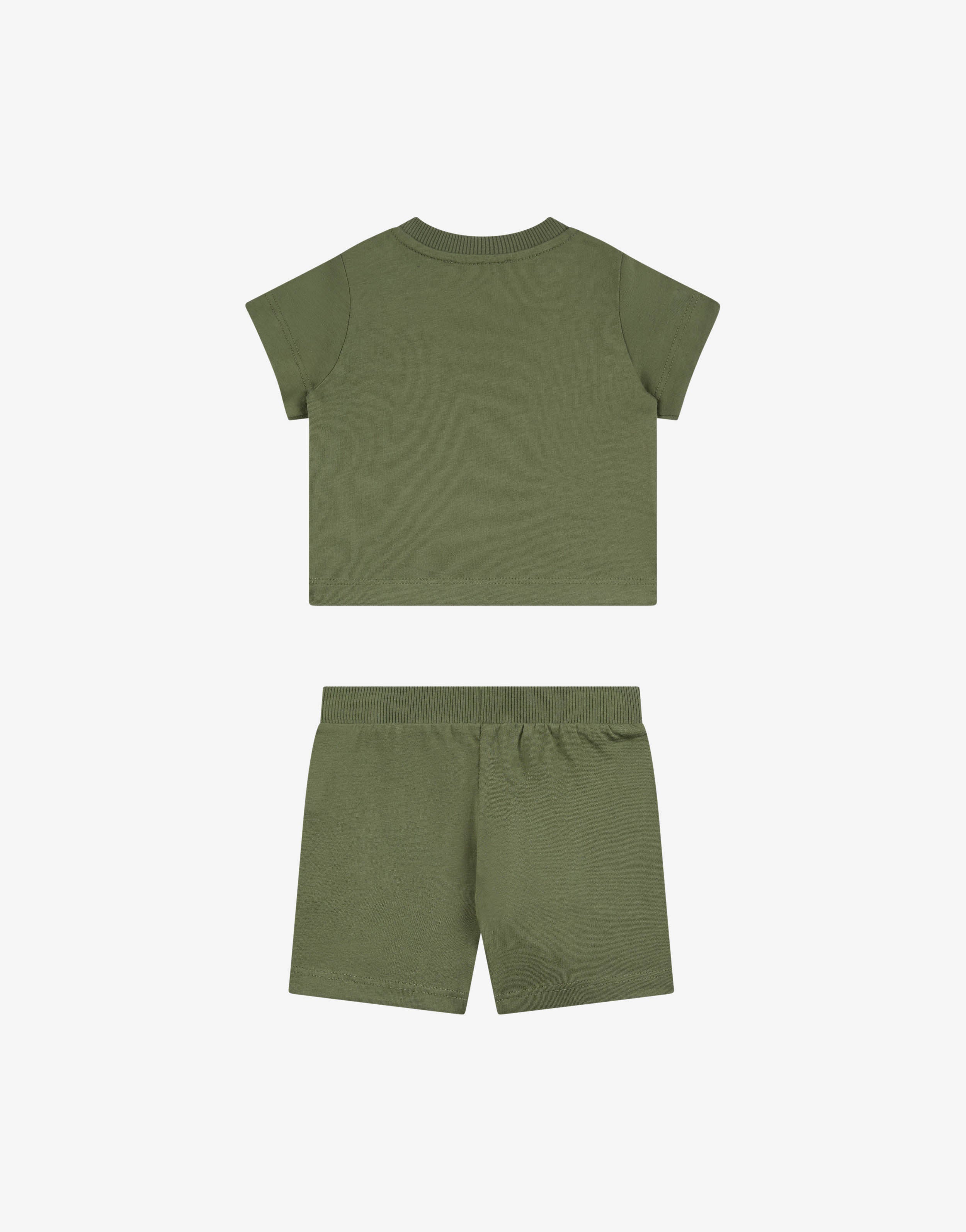 Completo t-shirt e short in jersey di cotone - Image 2
