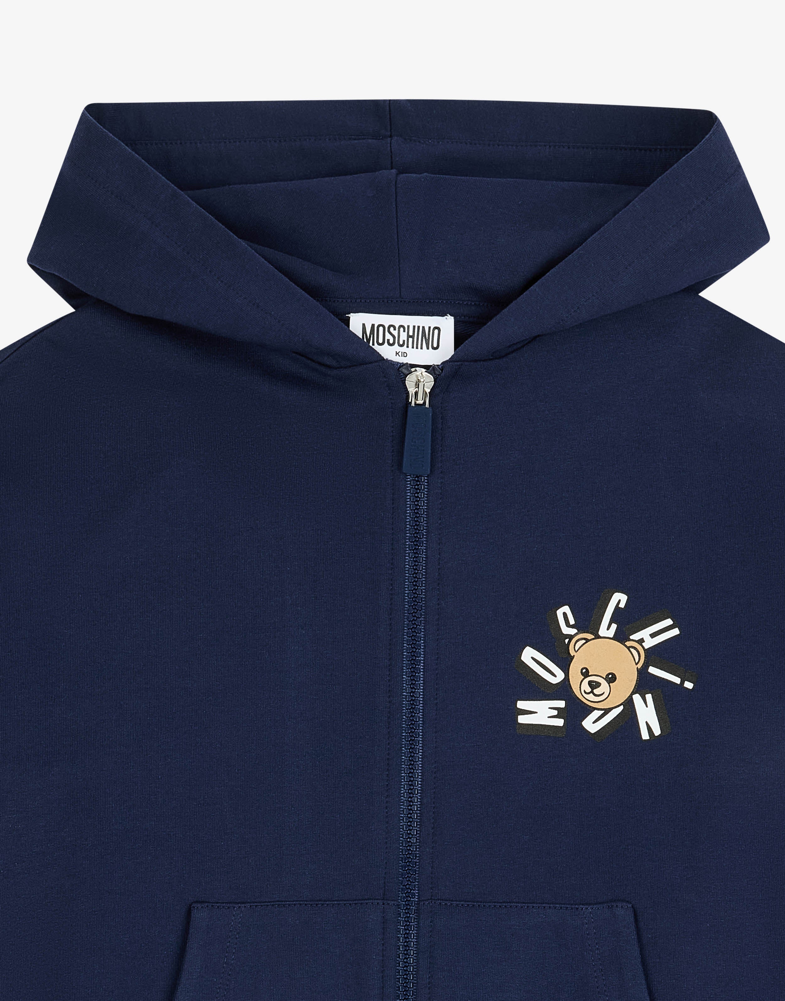 Completo tuta in felpa di cotone Moschino Teddy Bear - Image 3