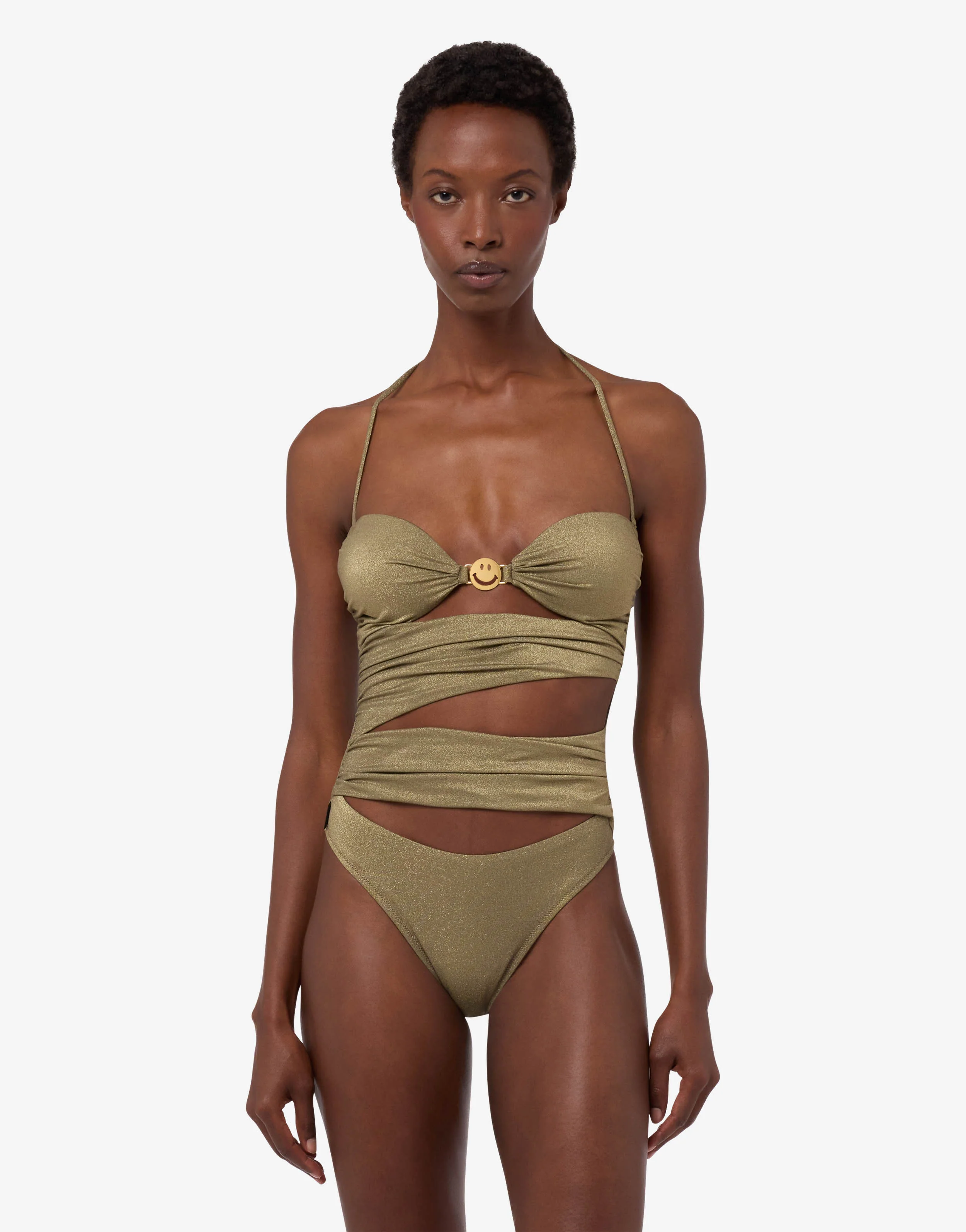Costume intero in jersey lurex Smiley®