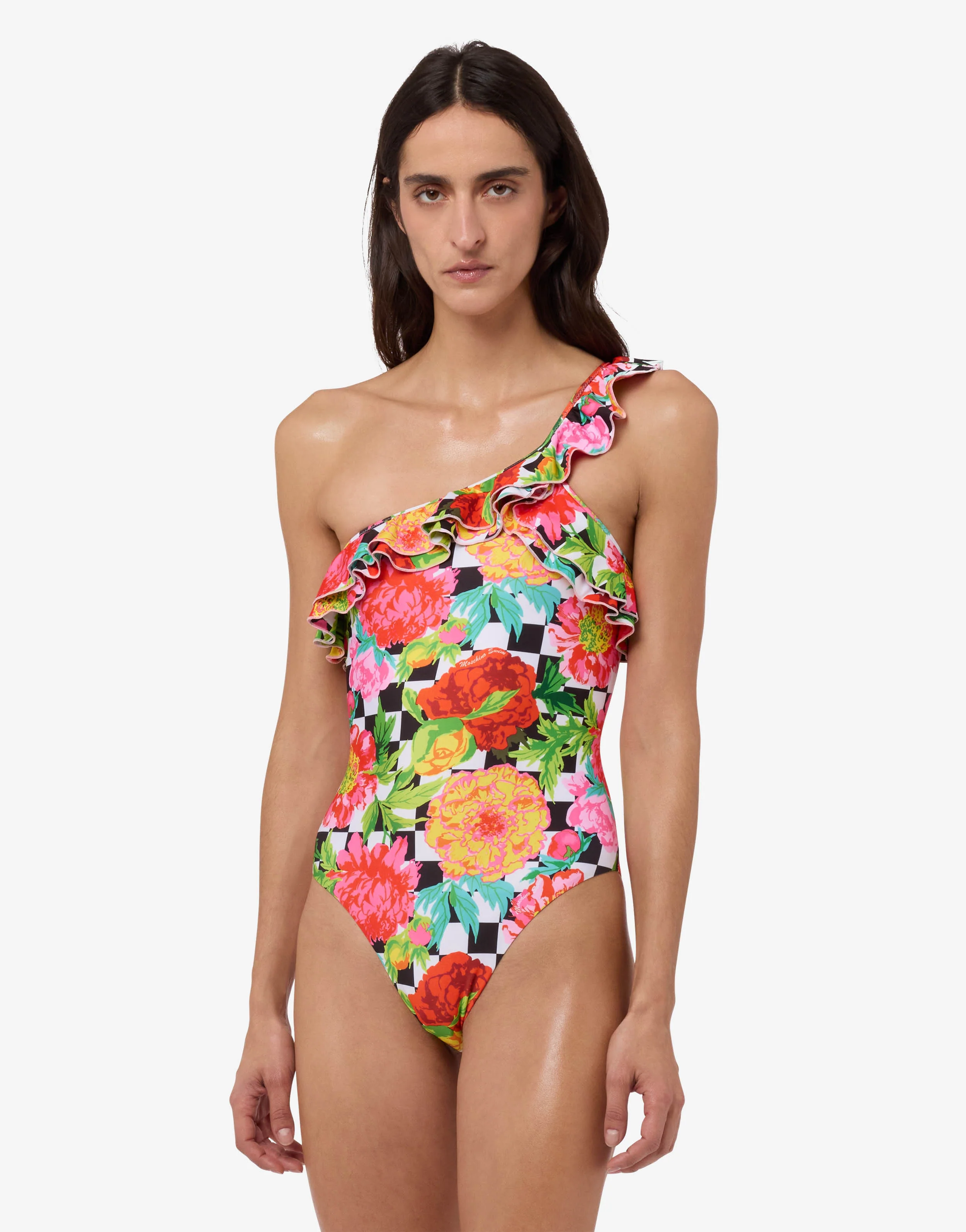 Costume intero in lycra stampato